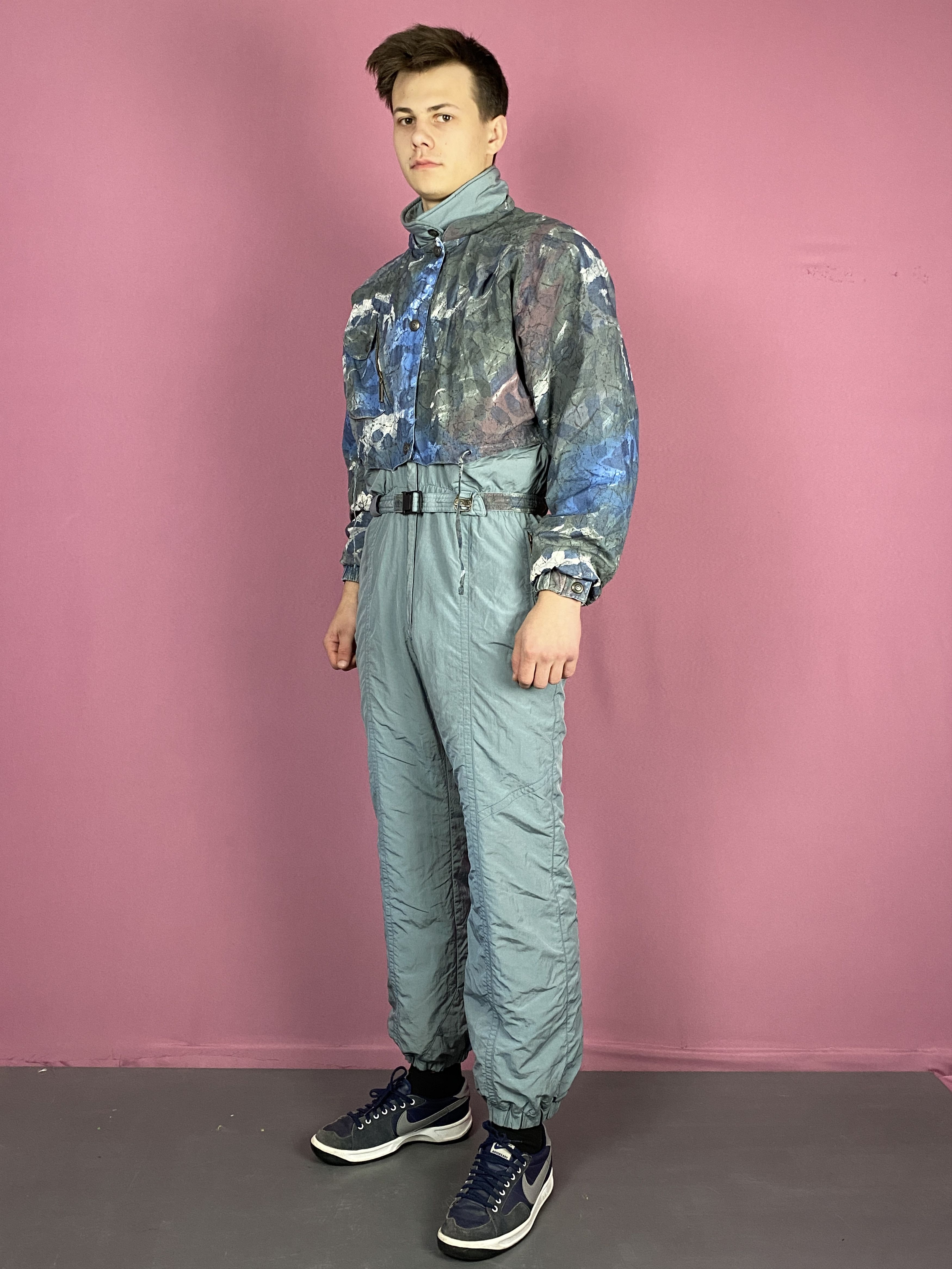 90s Eider Vintage Men's One Piece Ski Suit - L