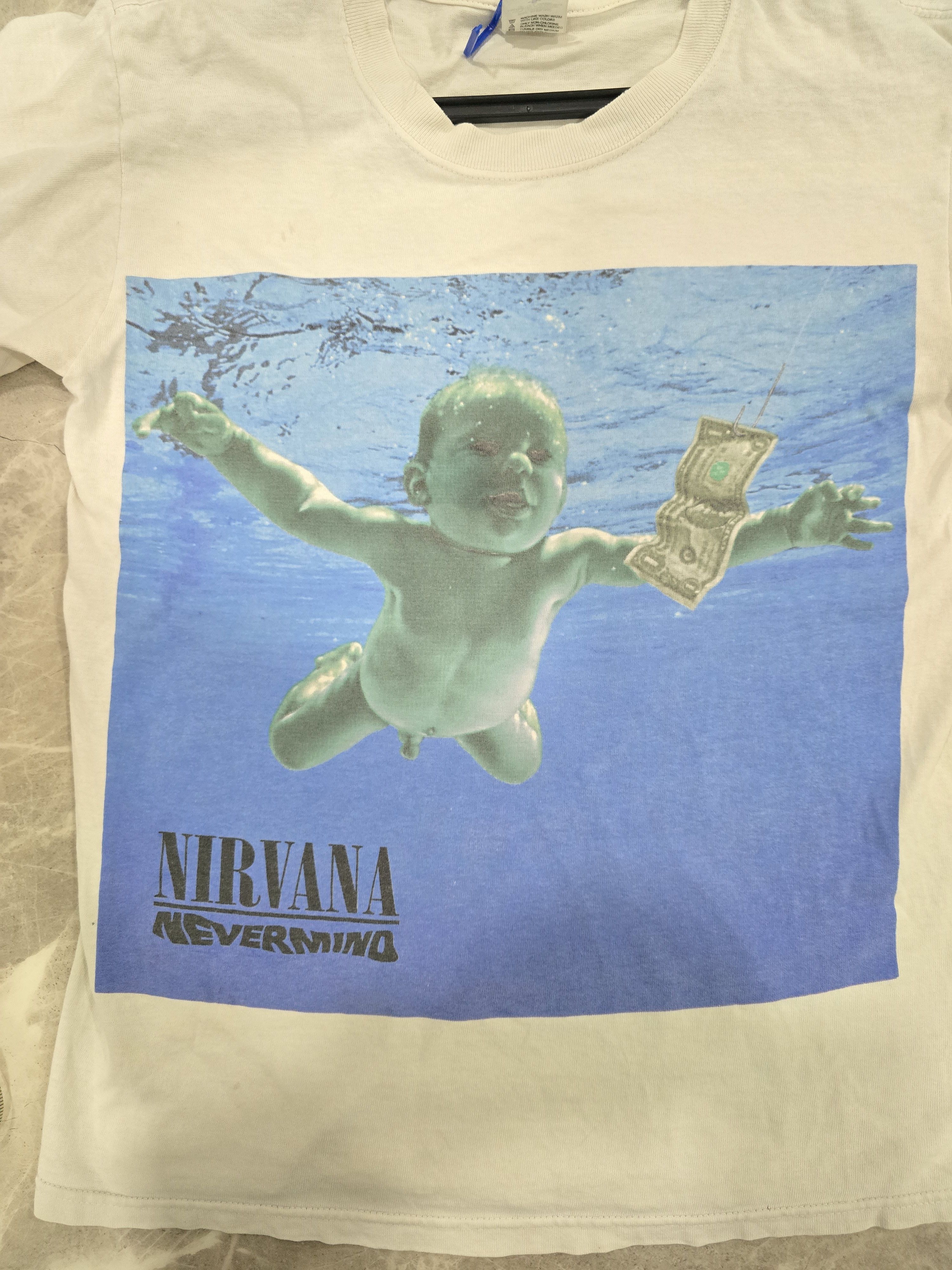 Band Tees × Vintage Nirvana 'Nevermind' S Size US S / EU 44-46 / 1 - 1 Thumbnail