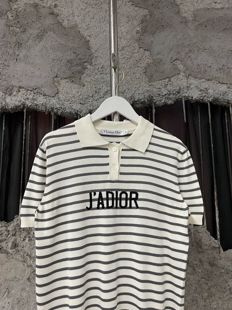 Dior Dior Knit Polo Short Sleeve Top-2505 Size XS / US 0-2 / IT 36-38 - 3 Thumbnail
