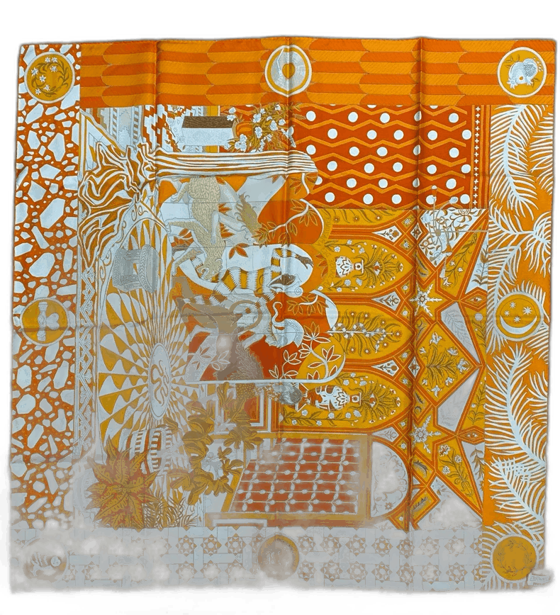 Dance of the Lady Knight Silk Scarf-yf