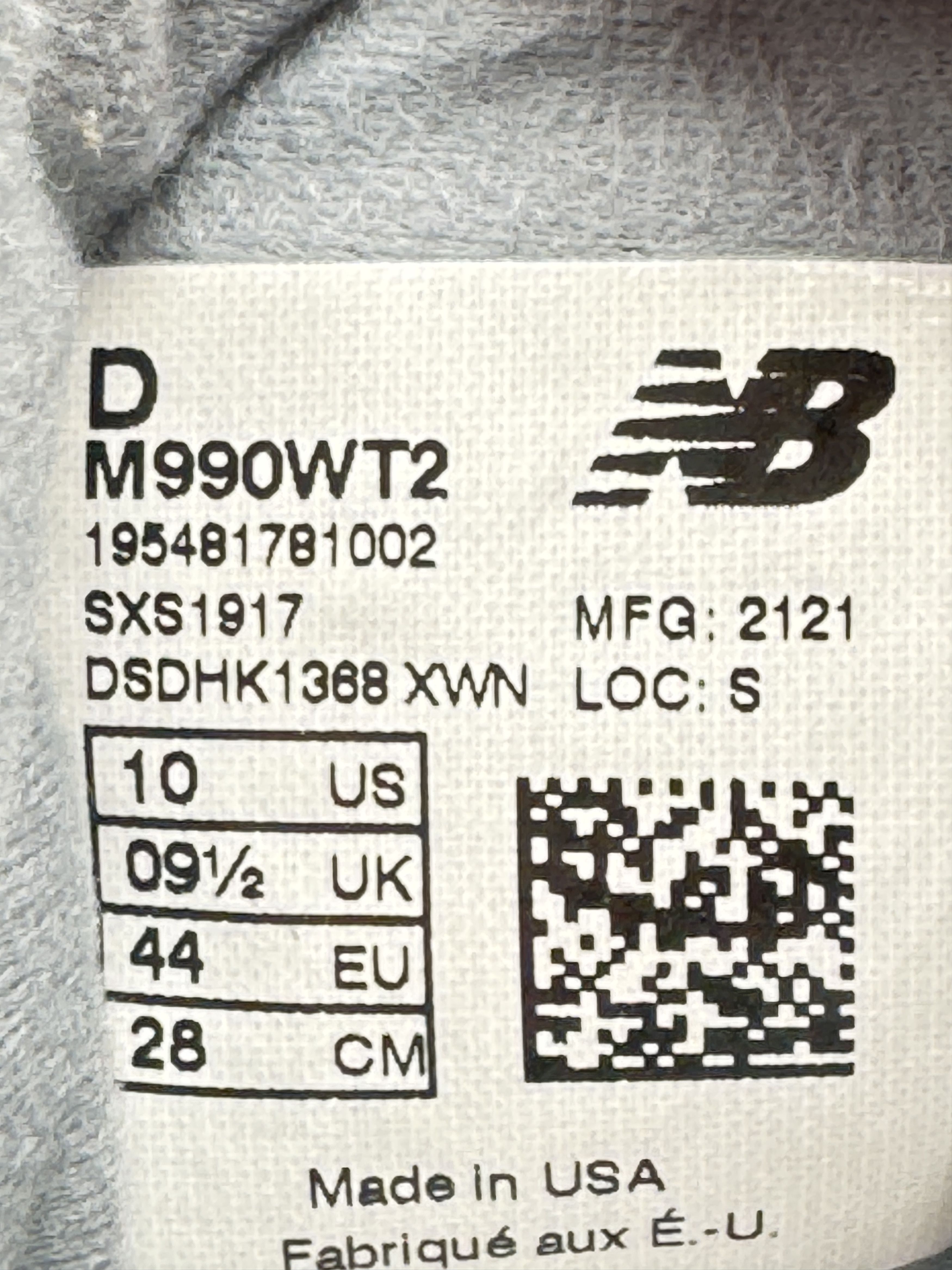 New Balance × Wtaps WTAPS New Balance 990v2 Gray Made in USA Size US 10 / EU 43 - 8 Thumbnail