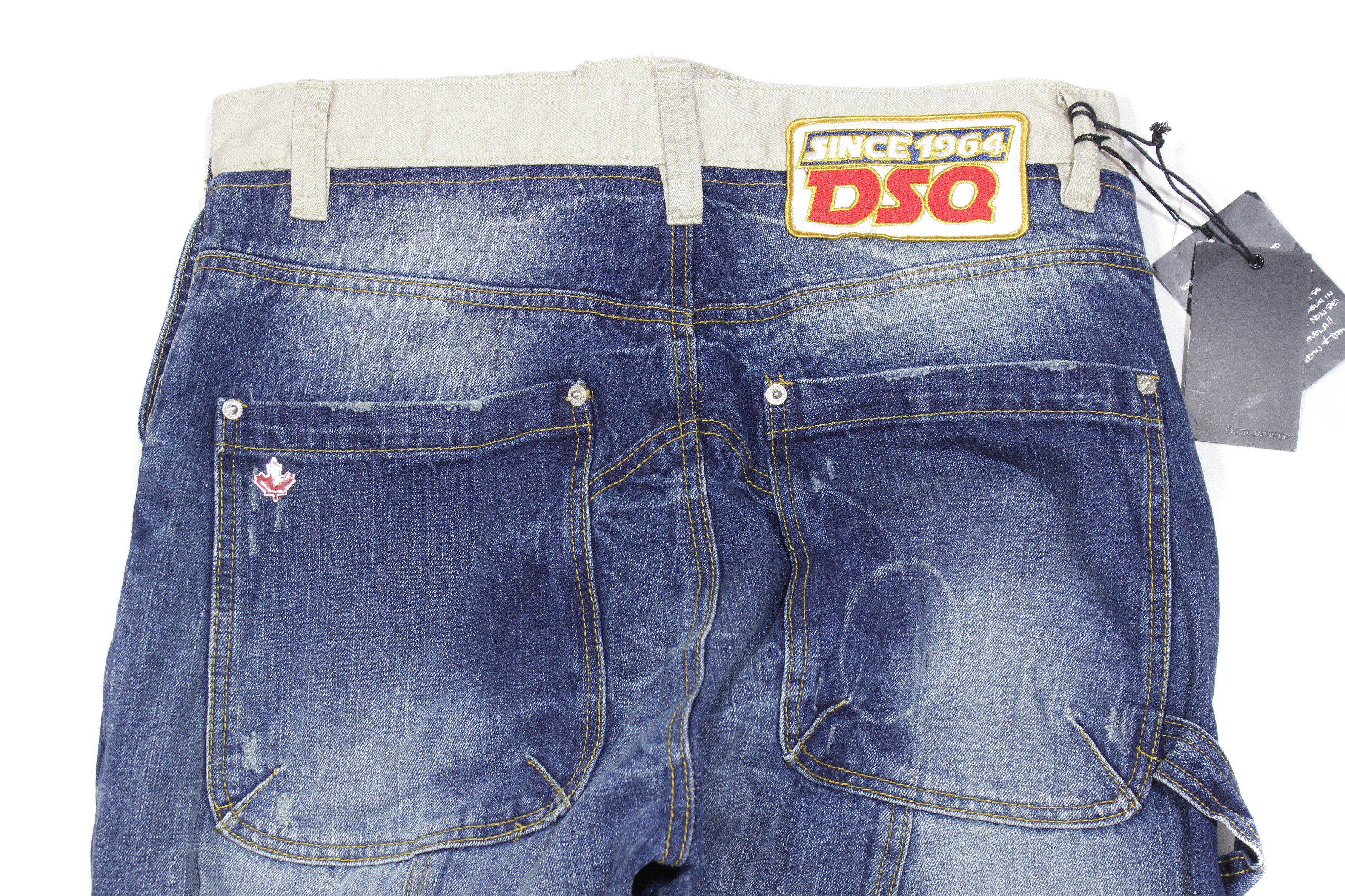 Dsquared2 Hybrid Double Layered Jeans With Tags Size US 34 / EU 50 - 4 Thumbnail