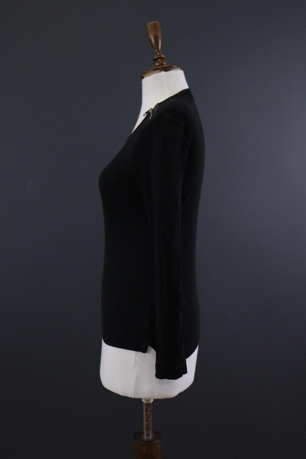 Lauren Ralph Lauren Lauren Ralph Lauren Black Shoulder Pullover Shirt Size XS Size XS / US 0-2 / IT 36-38 - 7 Thumbnail