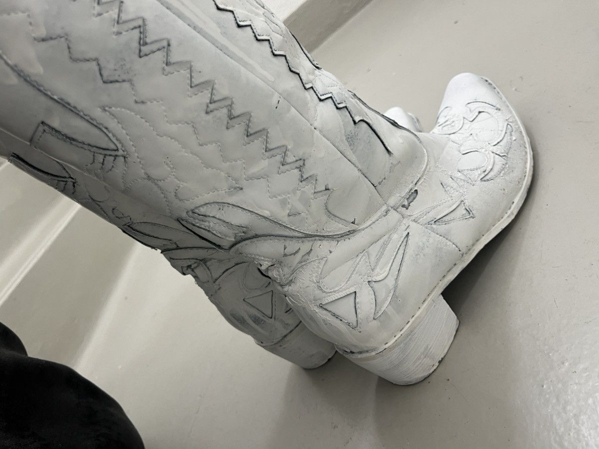 Other White western cowboy boot Size US 11 / EU 44 - 6 Thumbnail