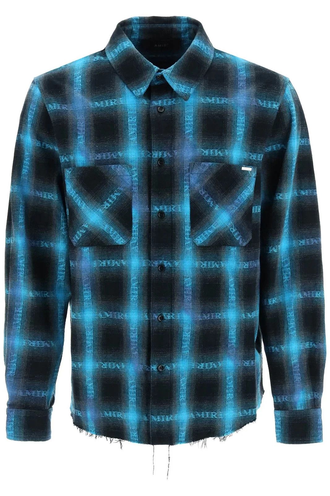 Amiri o1gr1nt1024 Plaid Shirt in Blue Size US S / EU 44-46 / 1 - 1 Thumbnail