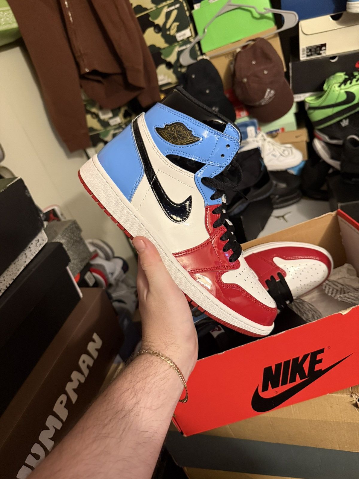 Jordan Brand Jordan retro 1 fearless sz 9.5 Size US 9.5 / EU 42-43 - 1 Thumbnail