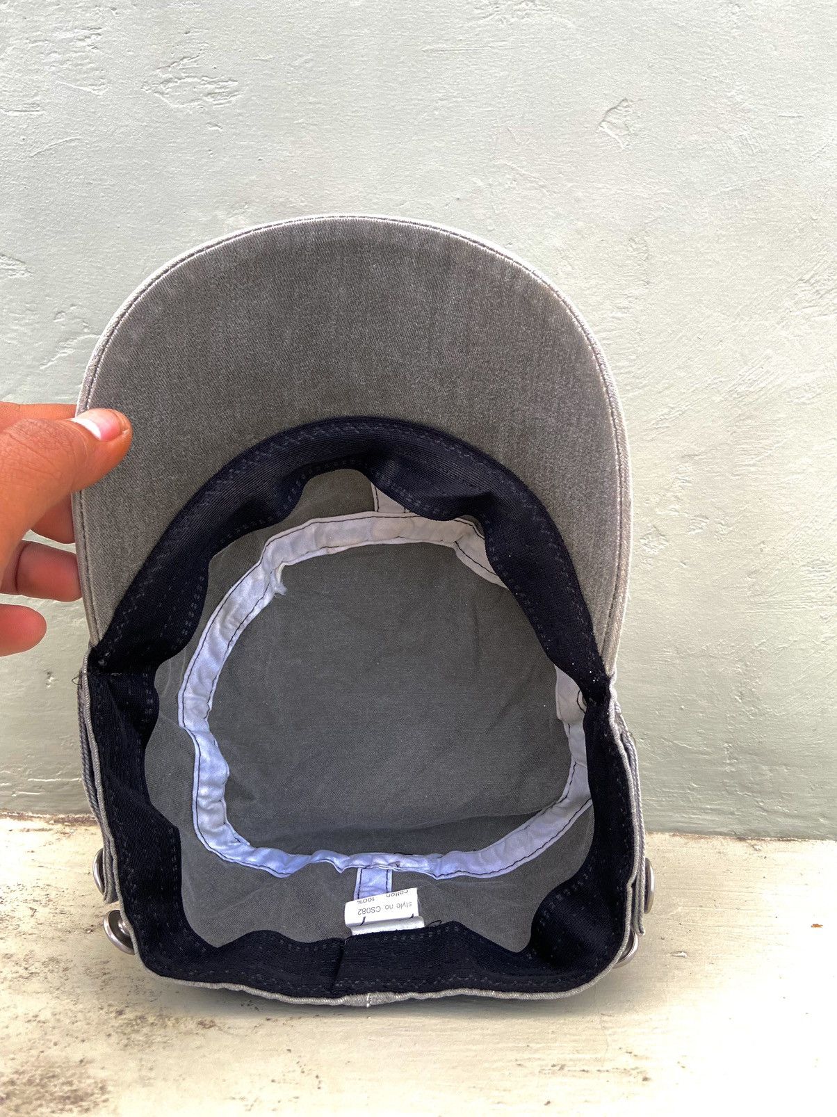 If Six Was Nine 2000s patrol hat with torn bullet ornament Size ONE SIZE - 8 Thumbnail