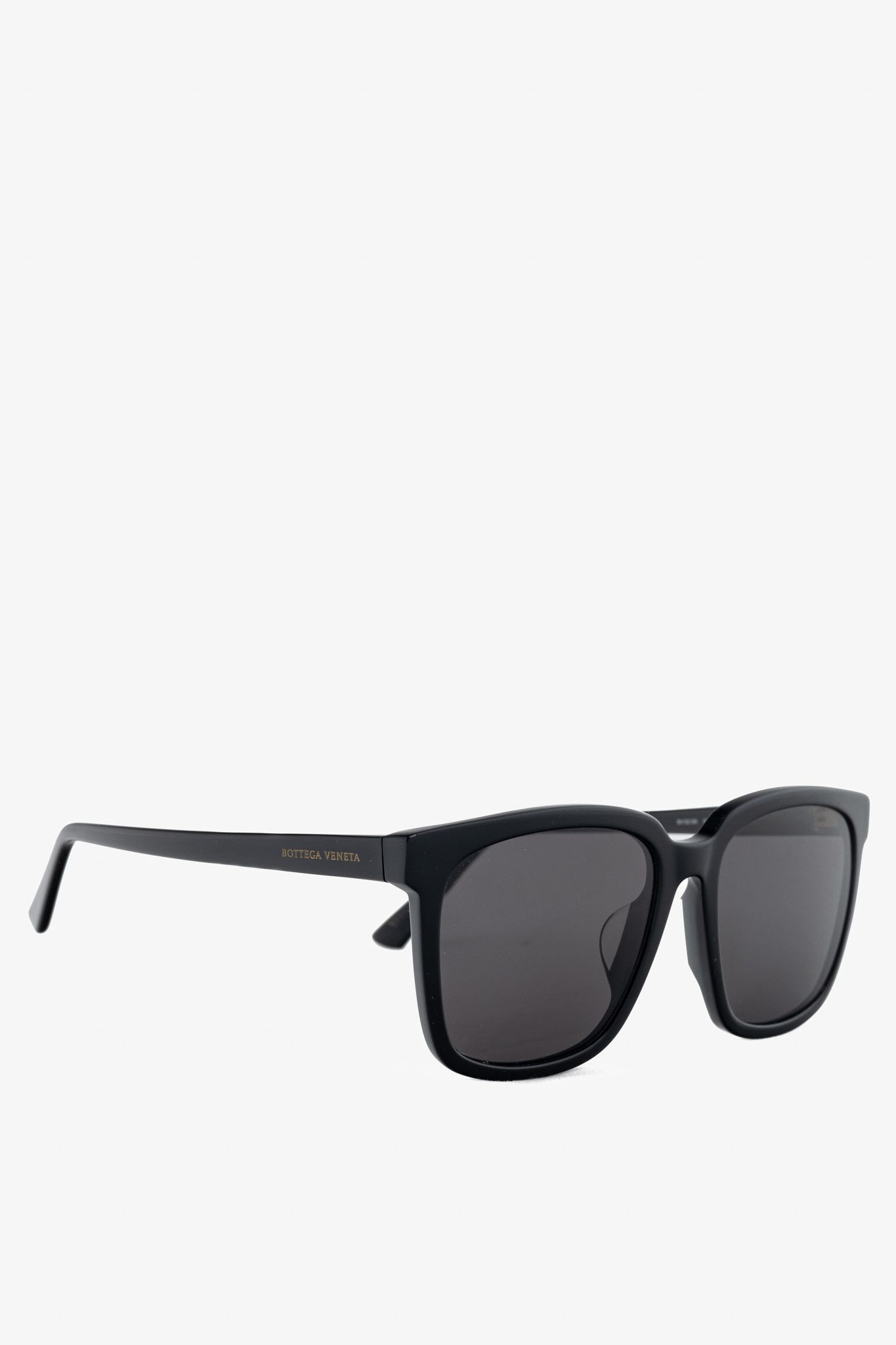 Bottega Veneta Bottega Veneta BV1021SK Black Square Acetate Sunglasses Size ONE SIZE - 1 Thumbnail