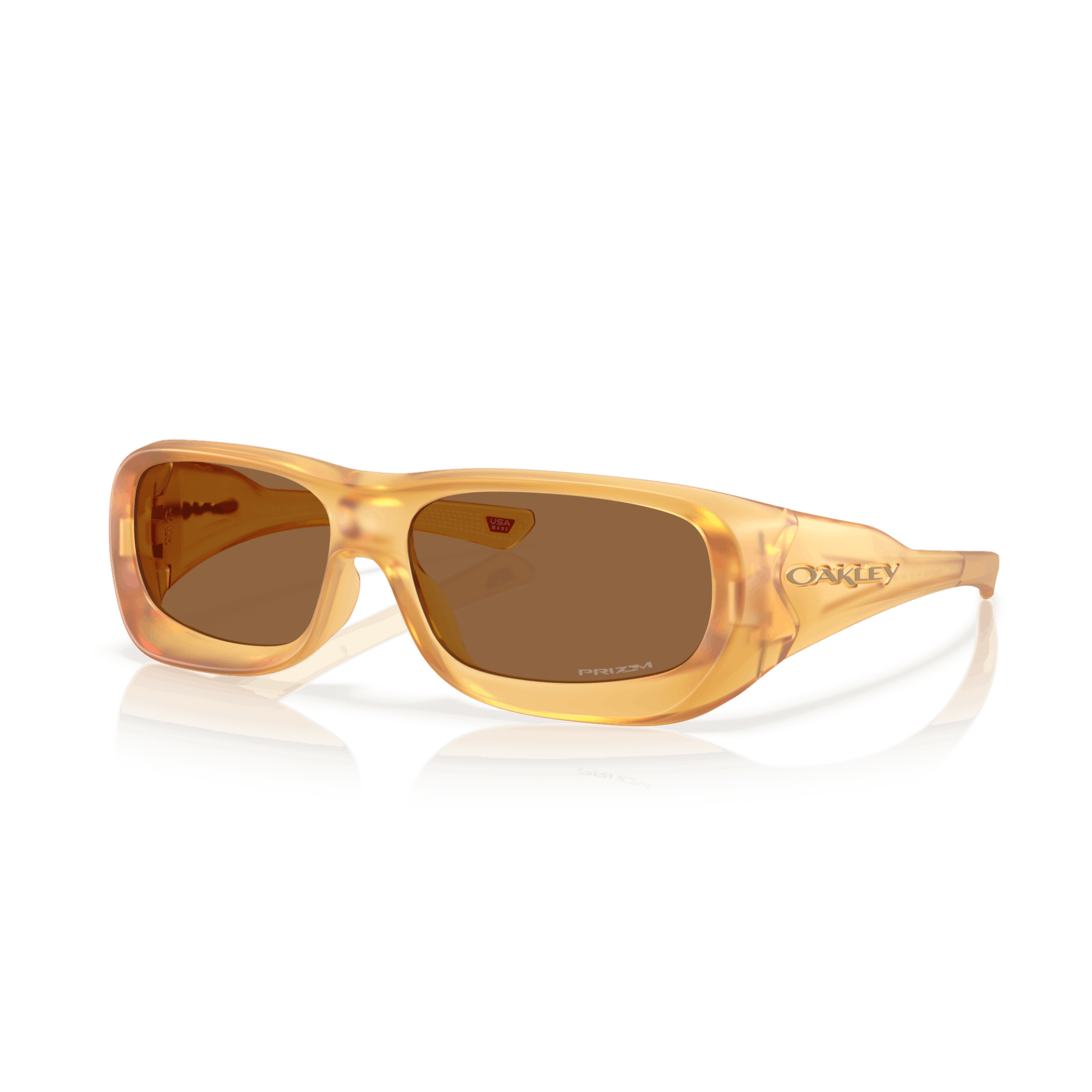 Oakley De Soto Matte Transparent White Curry Injected Sunglasses Size ONE SIZE - 1 Thumbnail