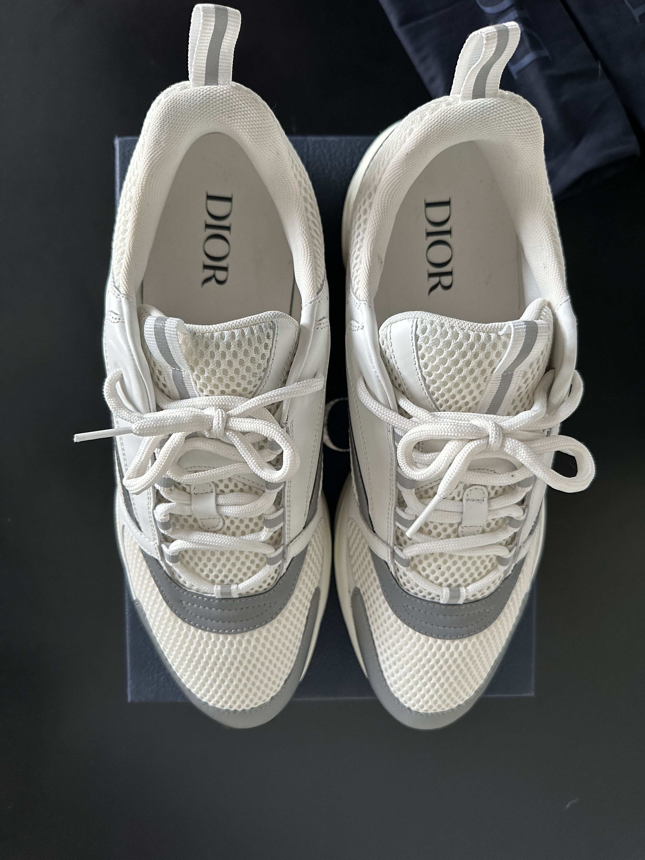 Dior Christian Dior B22 White/Silver Size 48 Size US 15 / EU 48 - 5 Thumbnail