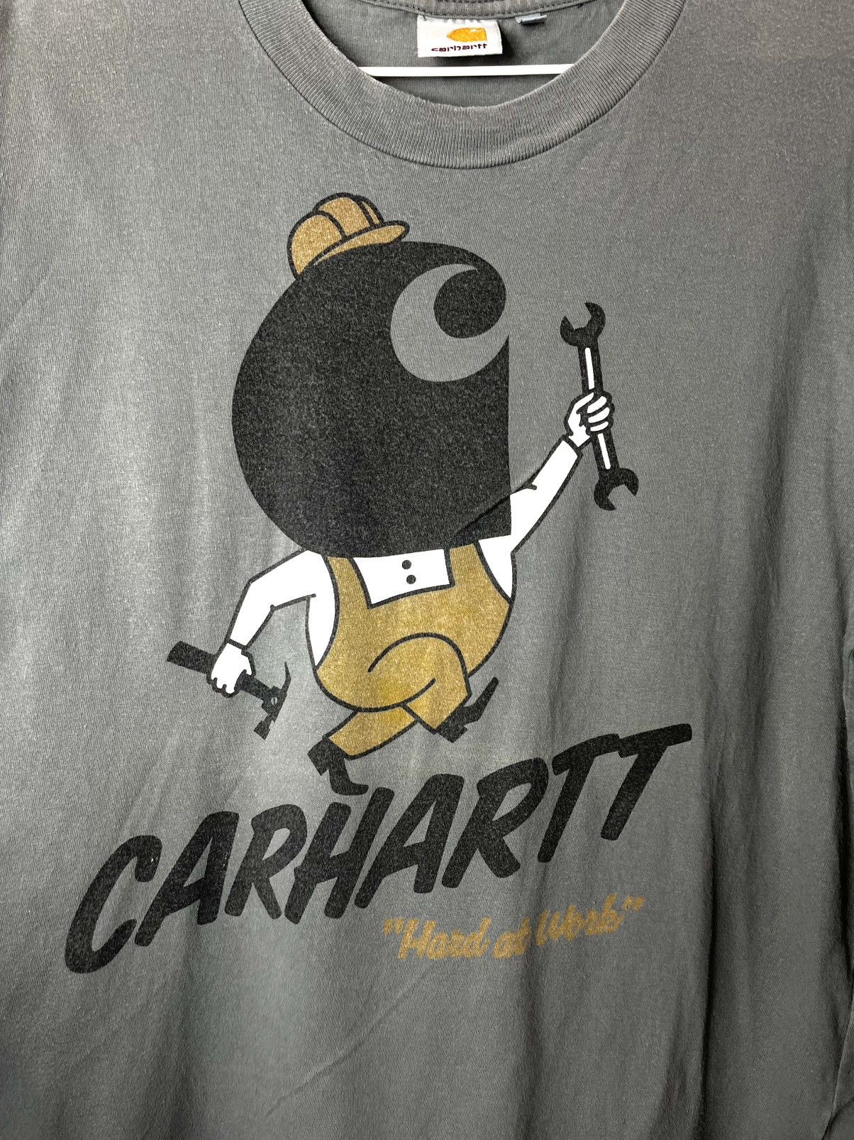 Carhartt Vintage Carhartt Graphic T Shirt Worker Size US S / EU 44-46 / 1 - 2 Thumbnail