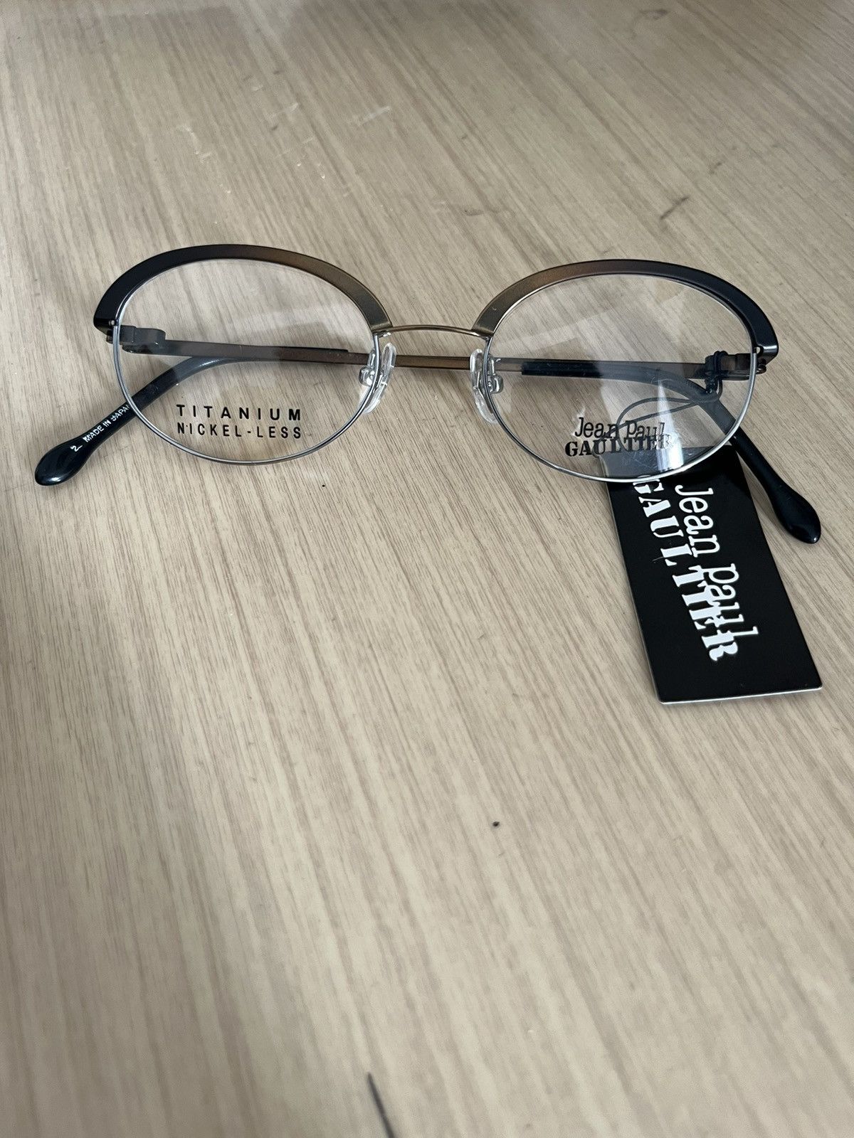 Jean Paul Gaultier × Vintage Vintage suglasses Jean Paul Gaultier Titanim Nickel-Les Size ONE SIZE - 1 Thumbnail