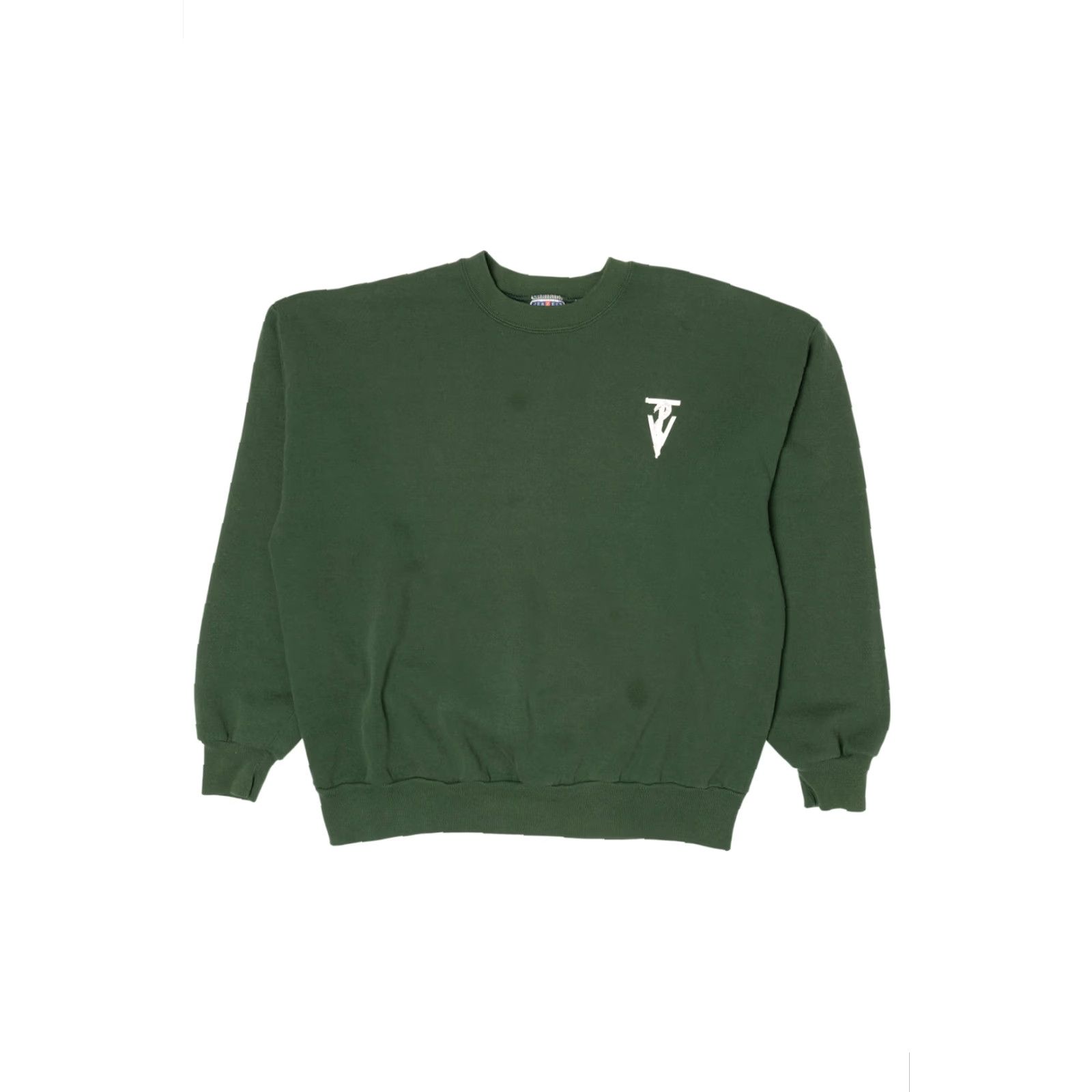 Jerzees VINTAGE Veterinary Technicians "Professionals Who Care" Sweatshirt 1990s Jerzees X-Large Green Mens Women? Size US XL / EU 56 / 4 - 2 Thumbnail