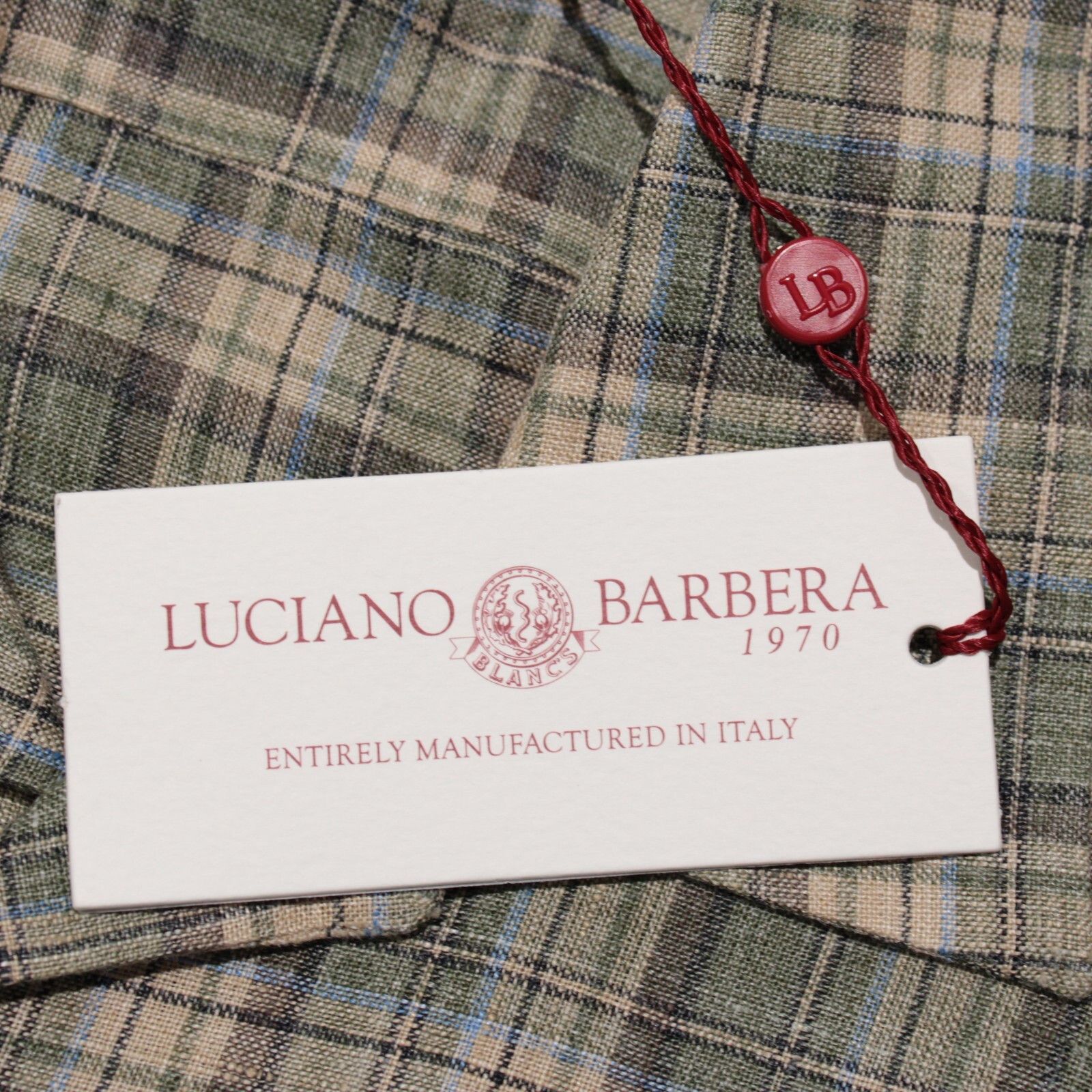 Luciano Barbera Luciano Barbera New with tags Shirt Size M US In Green Size US M / EU 48-50 / 2 - 2 Thumbnail