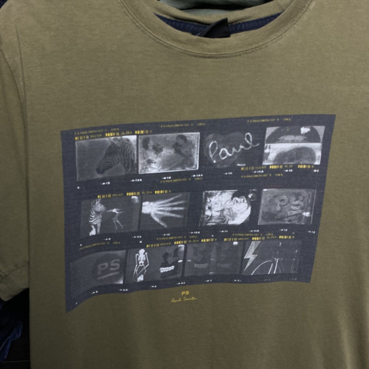 Paul Smith Mens Paul Smith Big Graphic logo streetwear tee size S Size US S / EU 44-46 / 1 - 2 Thumbnail