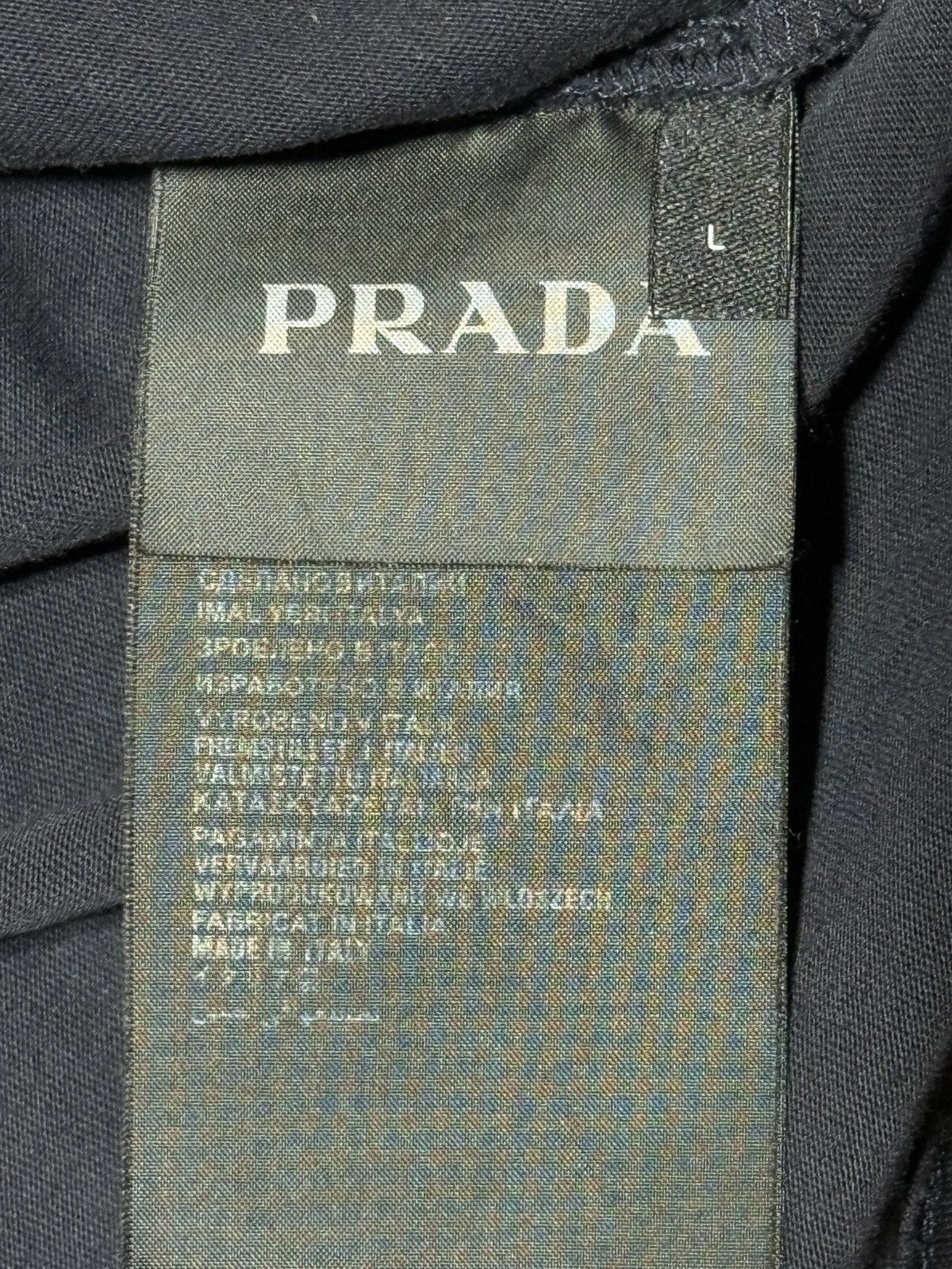 Prada Prada Triangle Logo Pocket Tee Size US L / EU 52-54 / 3 - 4 Thumbnail