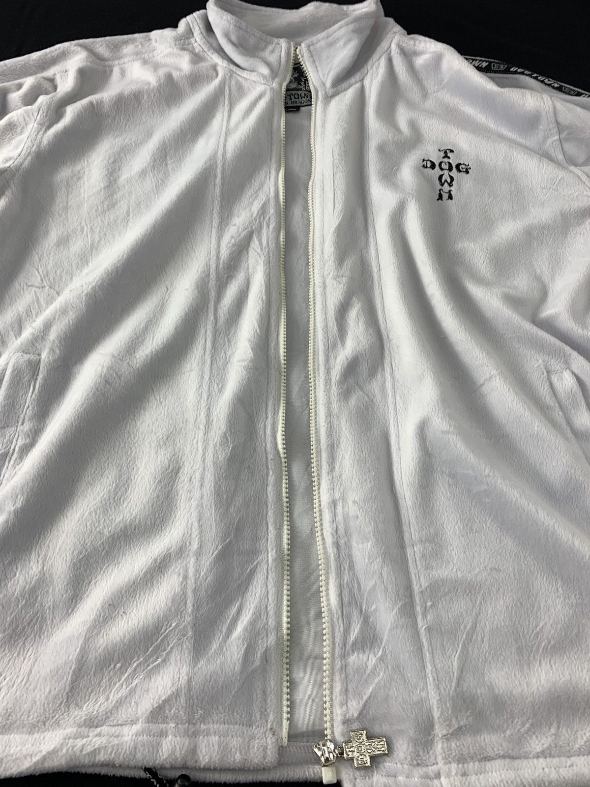 Dogtown Hype Dog Town Black Dragon Fleece Zip Up Embroidery Jacket Size US L / EU 52-54 / 3 - 10 Thumbnail