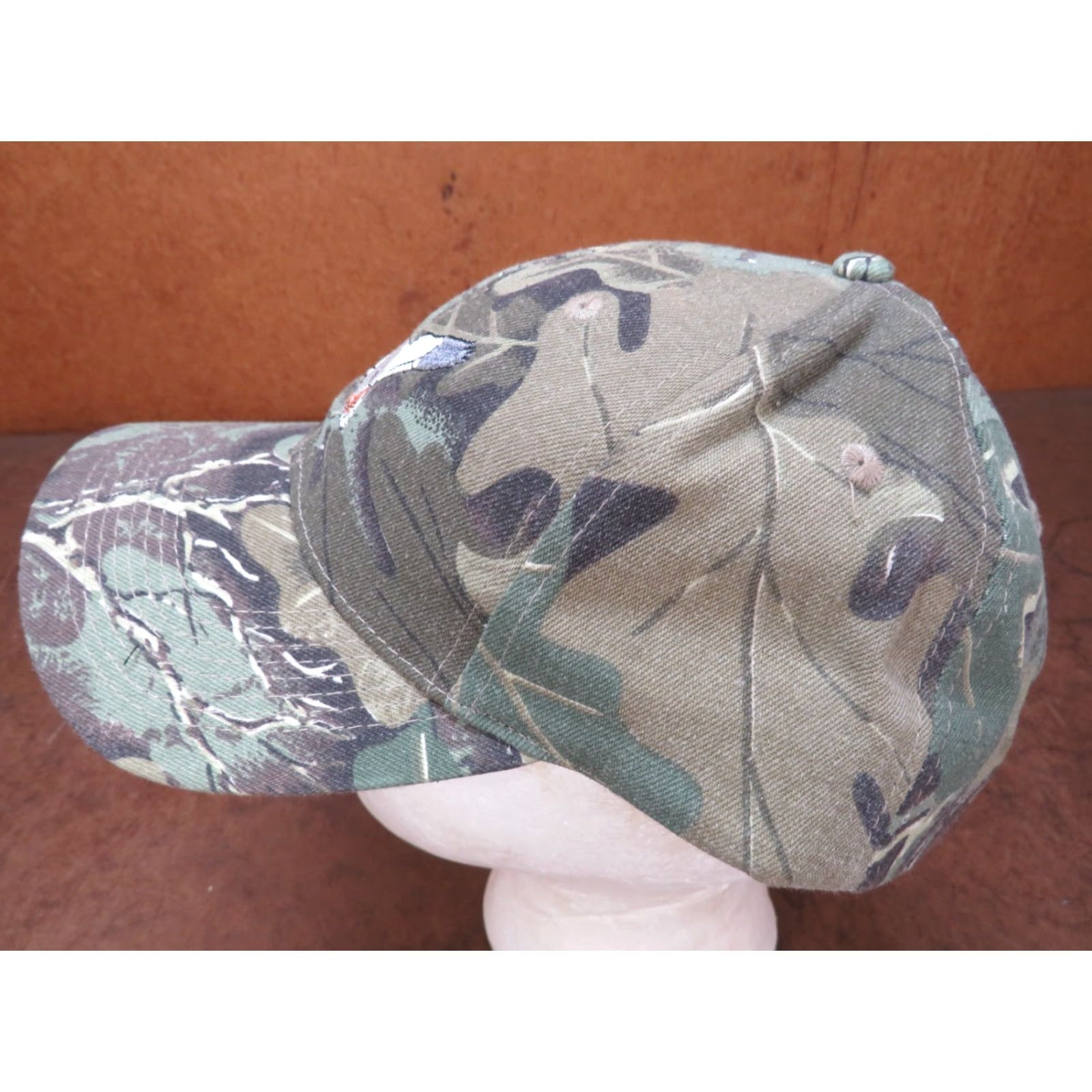 Vintage VTG Camo Snow Goose HaT TruckER Cap Hat Baseball Size ONE SIZE - 3 Thumbnail