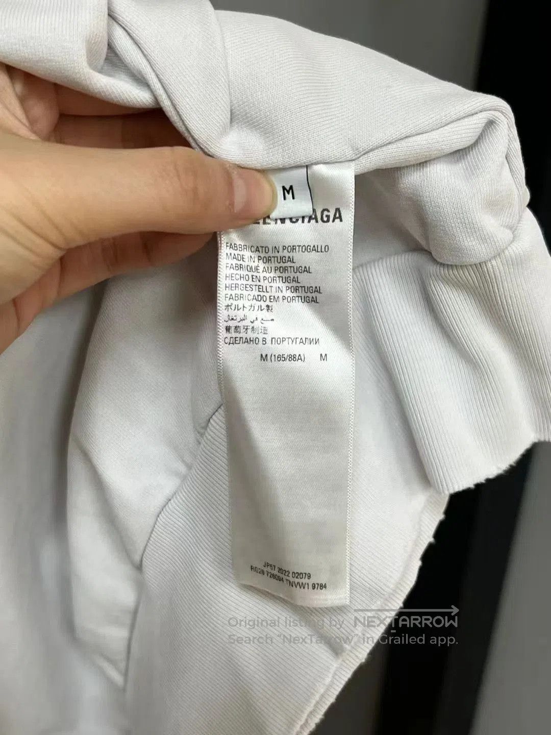 Balenciaga balenciaga logo distress sweatshirt size medium. Size US M / EU 48-50 / 2 - 3 Thumbnail