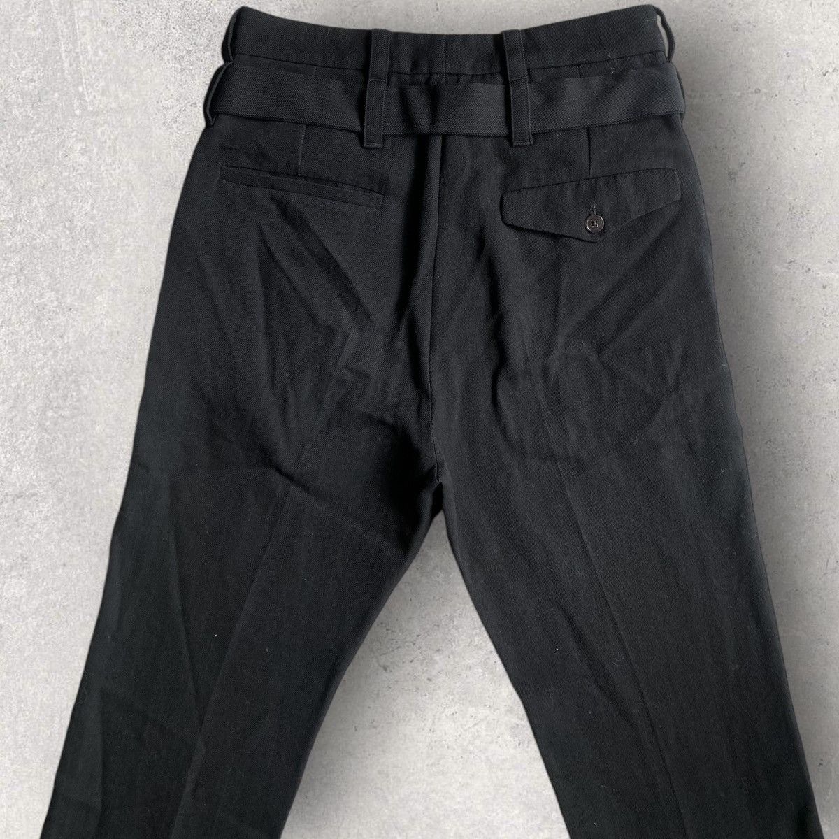 Ann Demeulemeester Ann Demeulemeester Belt Wool Trousers Size 30" / US 8 / IT 44 - 4 Thumbnail