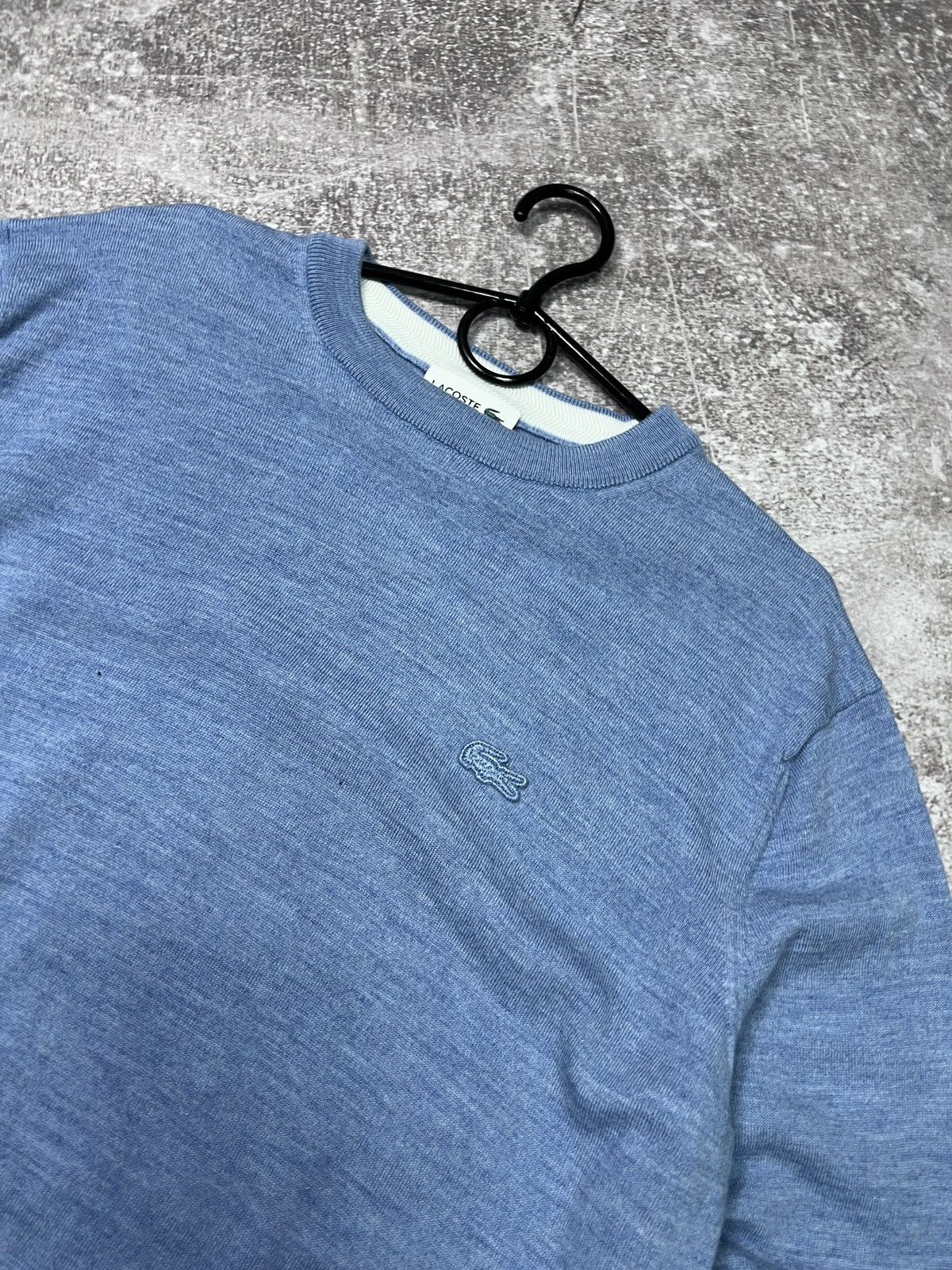 Lacoste Vintage Lacoste Sweater Wool Knit Baggy Size US XXL / EU 58 / 5 - 2 Thumbnail