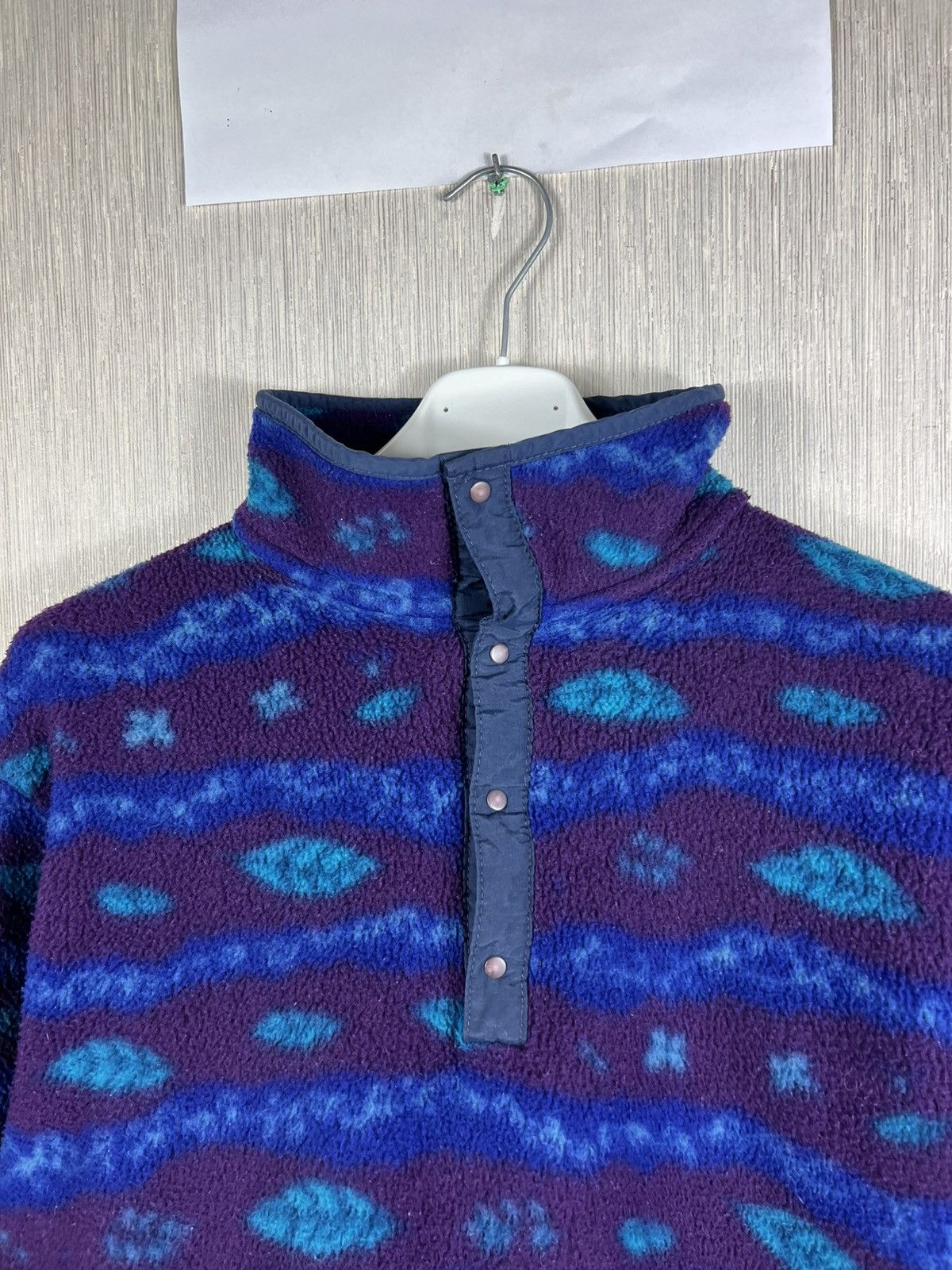 L.L. Bean Vintage L.L. Bean 90s synchilla leaf patterned retro fleece Size US M / EU 48-50 / 2 - 9 Thumbnail