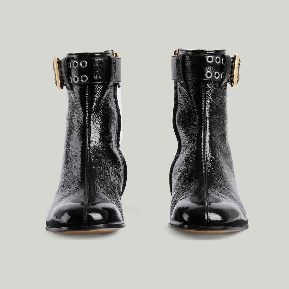 Gucci o1s1wg111025 Boots With Buckle in Black Size US 12.5 / EU 45-46 - 4 Thumbnail