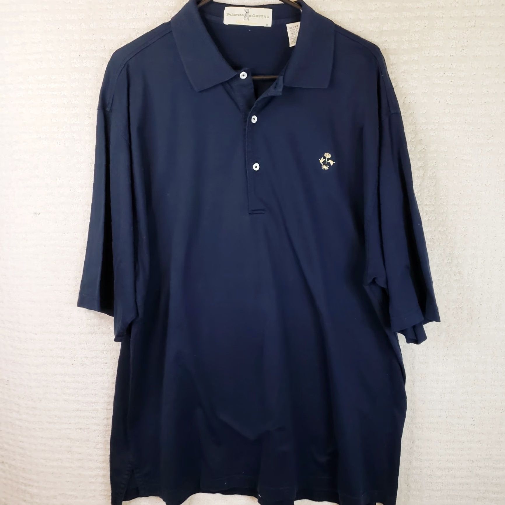 Vintage VINTAGE? No — Bobby Jones Polo Shirt Men XL Navy Blue Golf Polo Shirt Spring Island SC Women? Mens Size US XL / EU 56 / 4 - 2 Thumbnail
