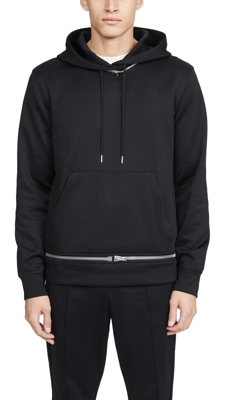 Helmut Lang HELMUT LANG Removable hooded sweater with zipper hoodie Size US L / EU 52-54 / 3 - 1 Thumbnail