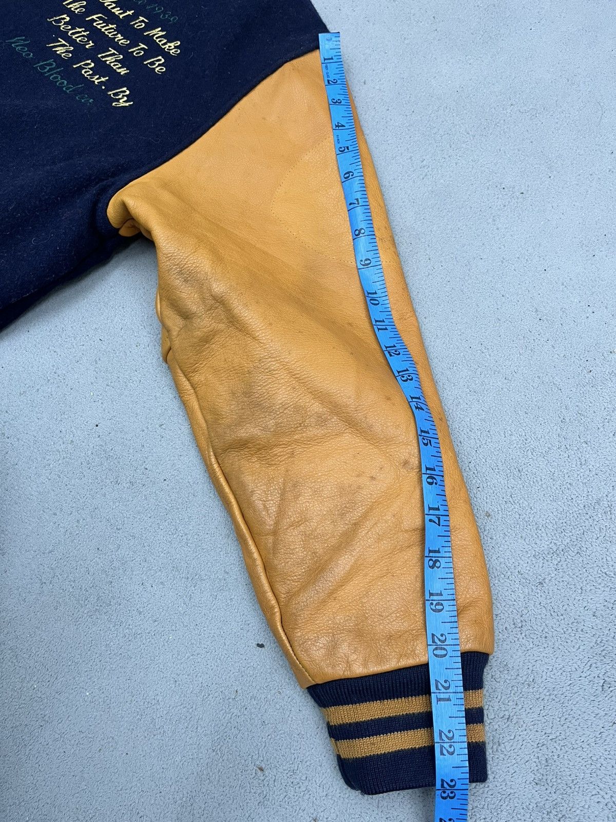 Japanese Brand ARCHIVE🔥NEO BLOOD VARSITY JACKET Size US M / EU 48-50 / 2 - 16 Thumbnail