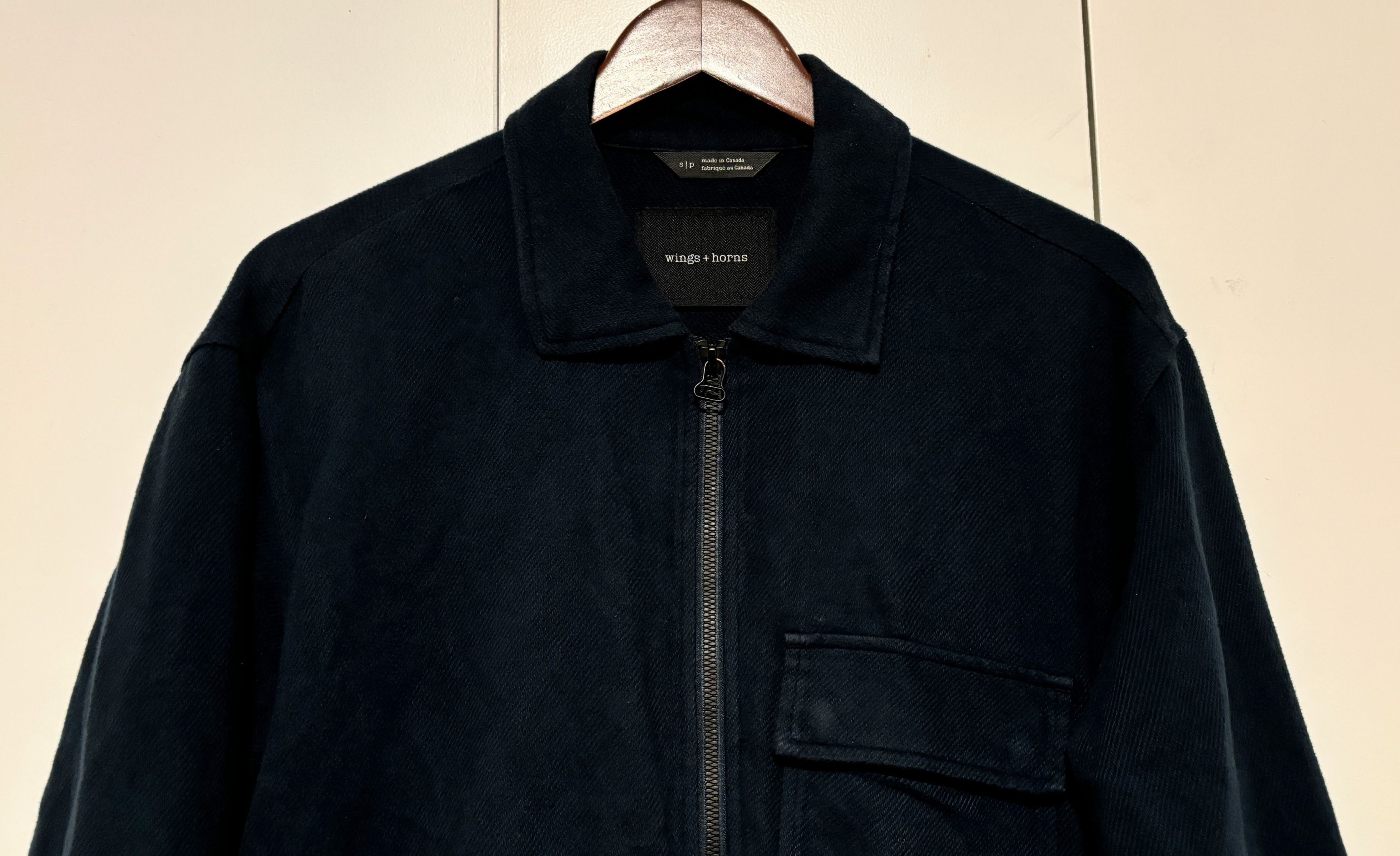 Wings + Horns $265 Wings + Horns Blue Utility Flannel Jacket - Medium Size US M / EU 48-50 / 2 - 4 Thumbnail