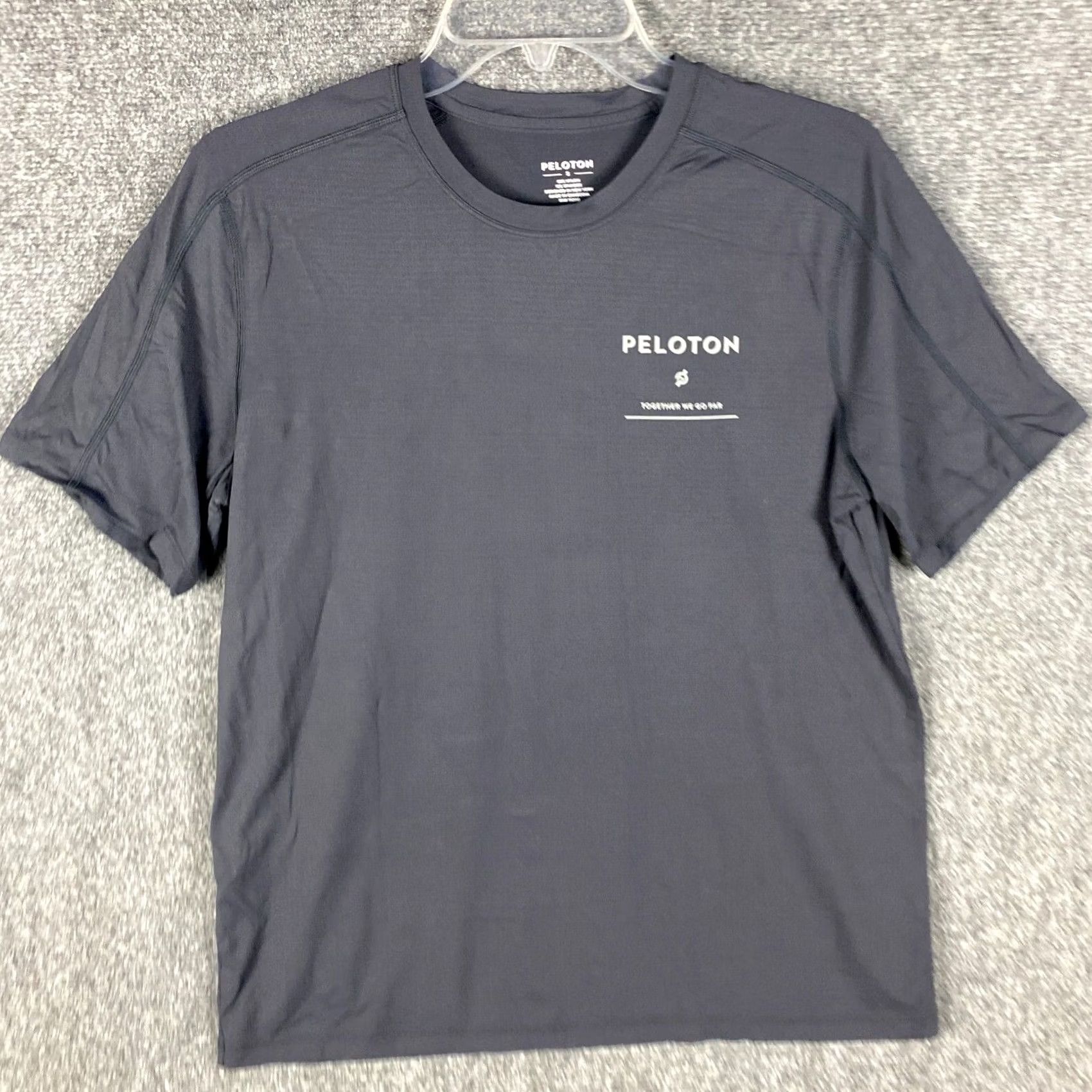 Vintage Peloton T-Shirt Mens Small Short Sleeve Gray Nylon Blend Adults S Shirt Pullover Regular Black? Size US S / EU 44-46 / 1 - 2 Thumbnail