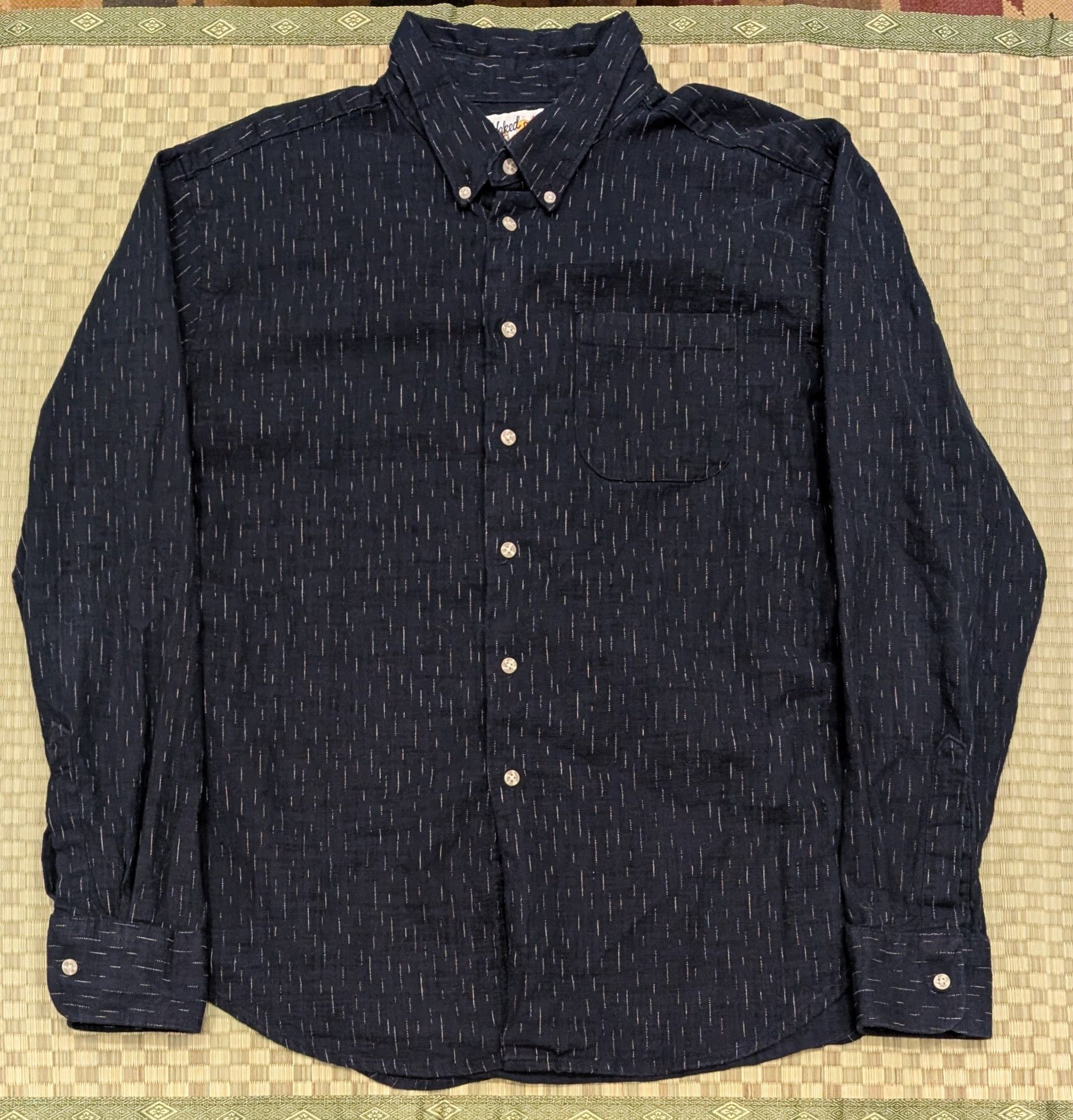 Naked & Famous Naked & Famous Easy Shirt in Kimono Print Rain Size US XXL / EU 58 / 5 - 1 Thumbnail
