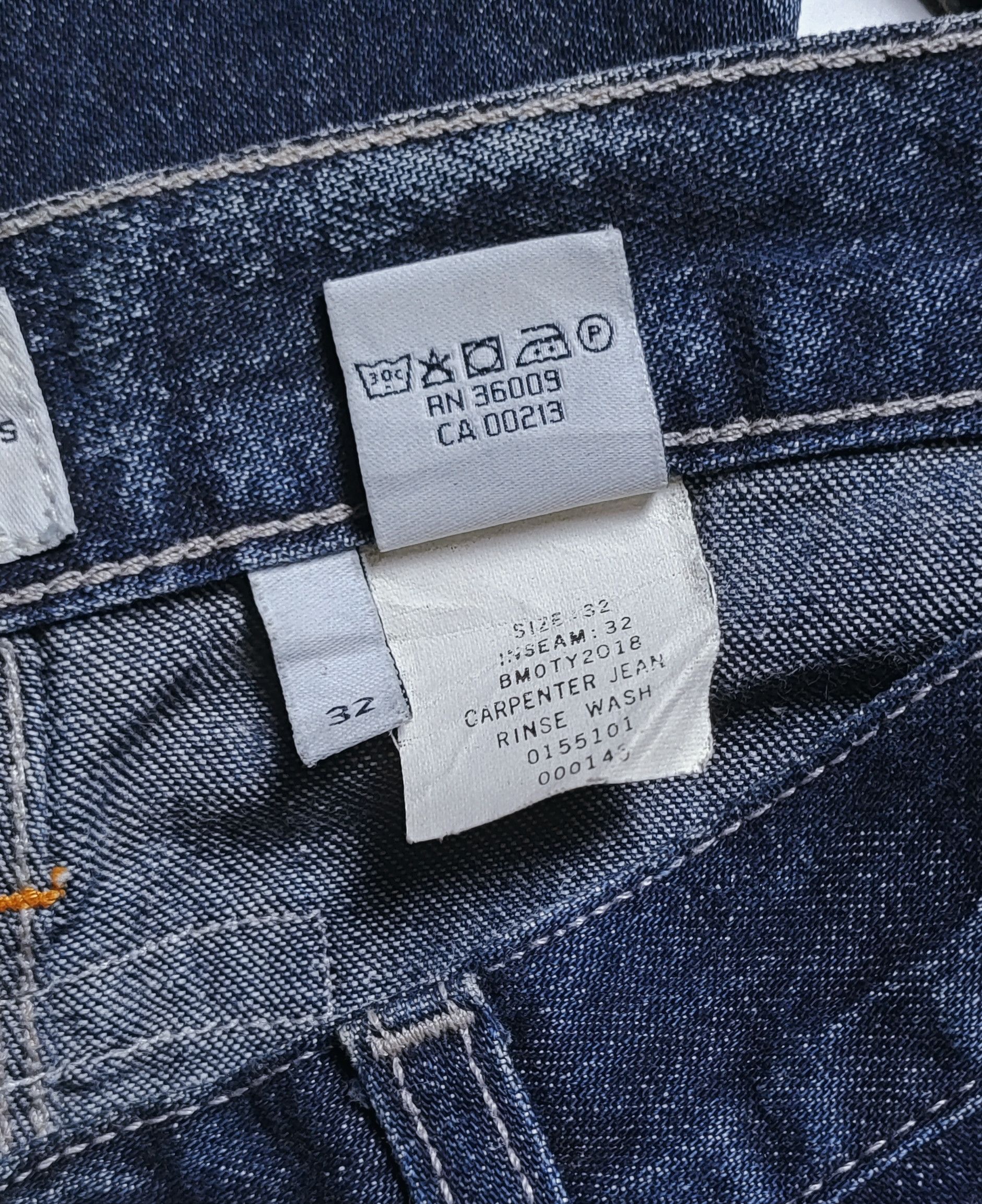 Vintage Calvin Klein CKJ Denim Carpenter Workwear Jeans