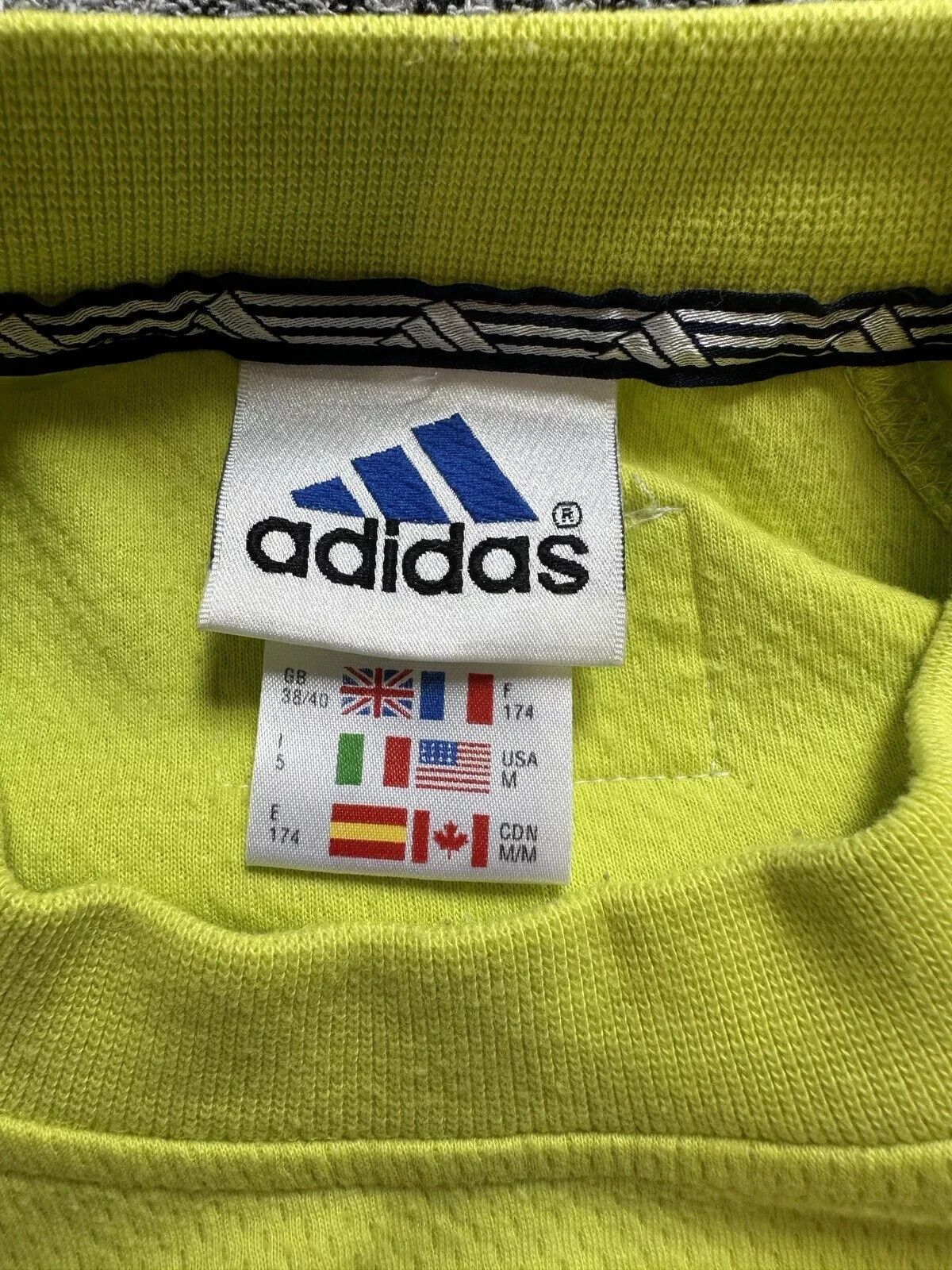 Adidas Vintage 2000s ADIDAS SWEATSHIRT Y2K MENS PULLOVER Logo Size US M / EU 48-50 / 2 - 10 Thumbnail