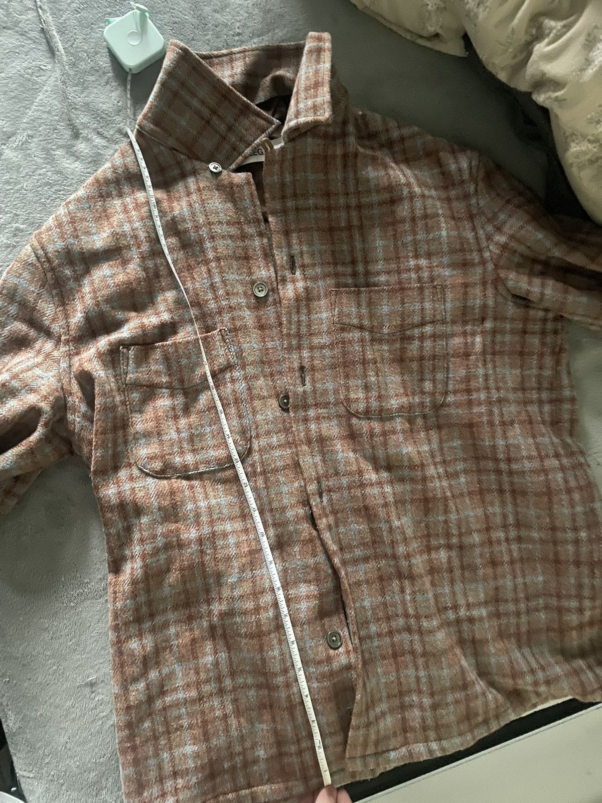 Our Legacy our legacy size XSWool plaid shirt 2502-Nextarrow Size US XS / EU 42 / 0 - 6 Thumbnail