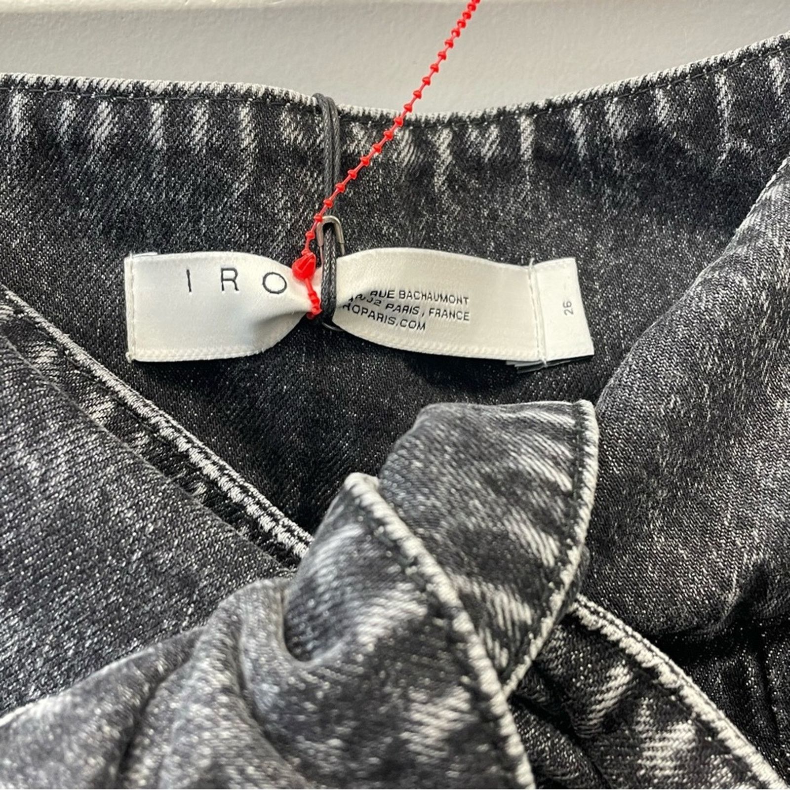Iro NWT IRO Dark Gray Denim Skirt size 4 (FR 36) Size 26" / US 2 / IT 38 - 5 Thumbnail