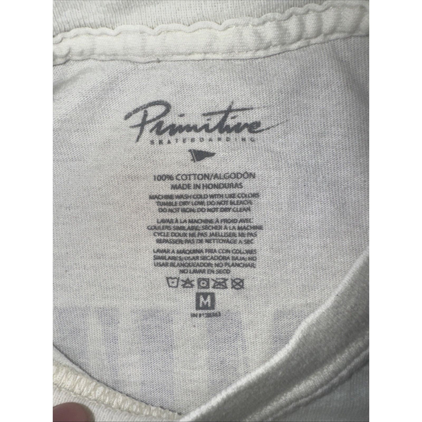 Primitive Primitive “Heart Breakers Club” T-Shirt White M 18x25 Size US M / EU 48-50 / 2 - 6 Thumbnail