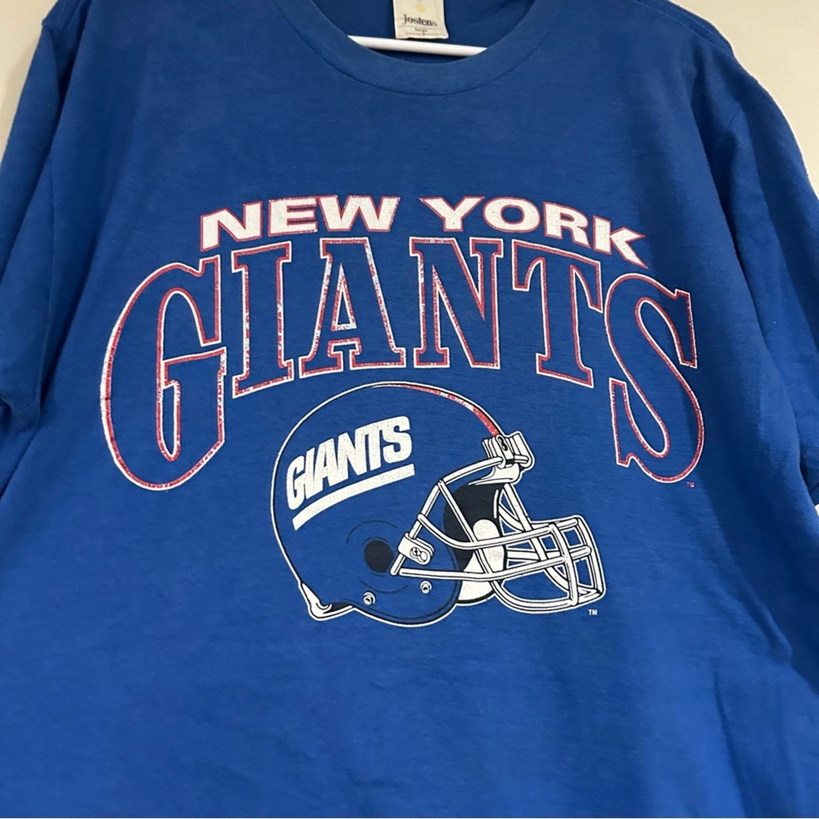 NFL Vintage 1990’s New York Giants Football Shirt Size US L / EU 52-54 / 3 - 2 Thumbnail