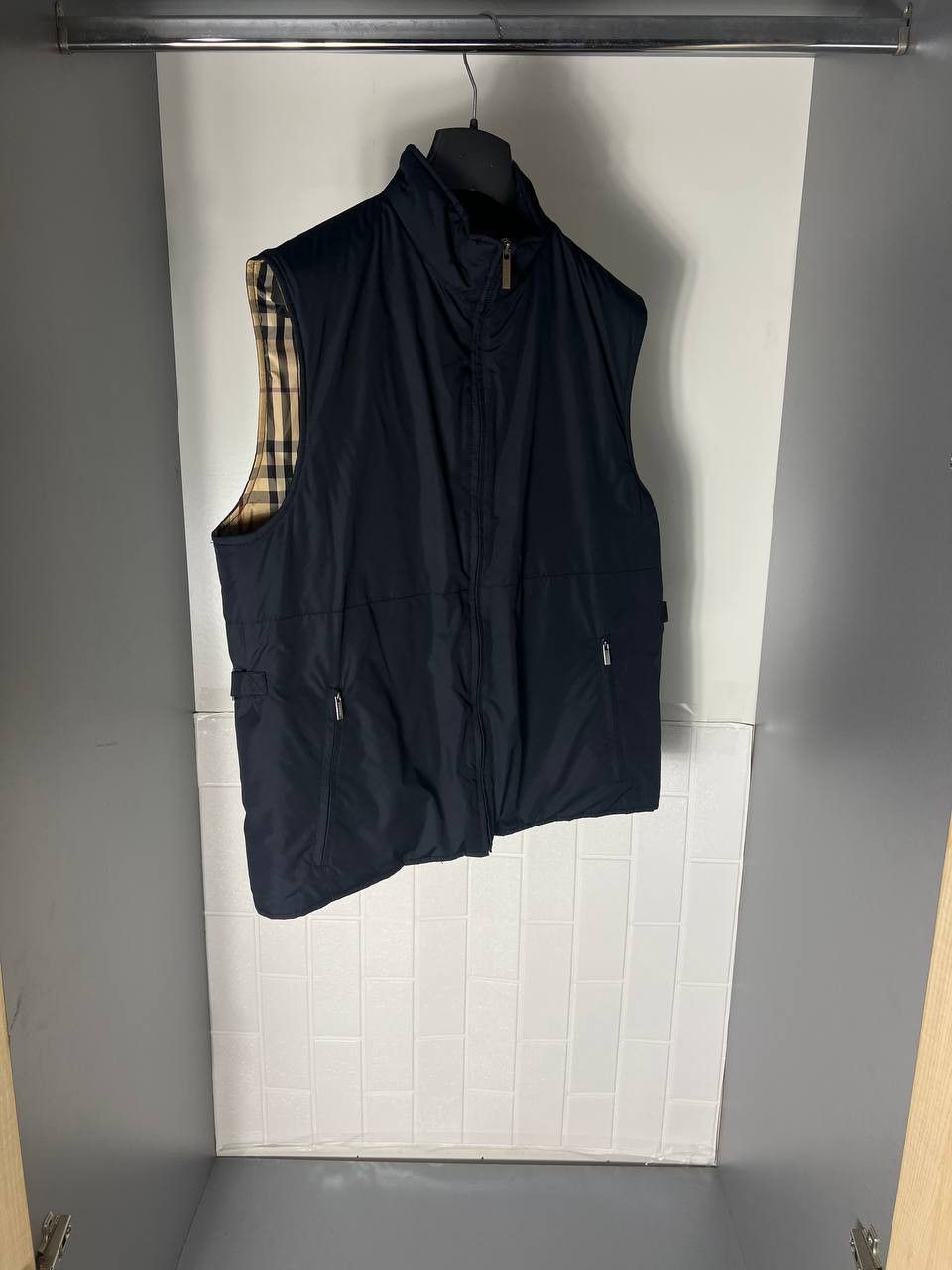 Burberry VINTAGE BURBERRY LONDON ENGLAND DESIGNER VEST JACKET Y2K 90s Size US M / EU 48-50 / 2 - 4 Thumbnail