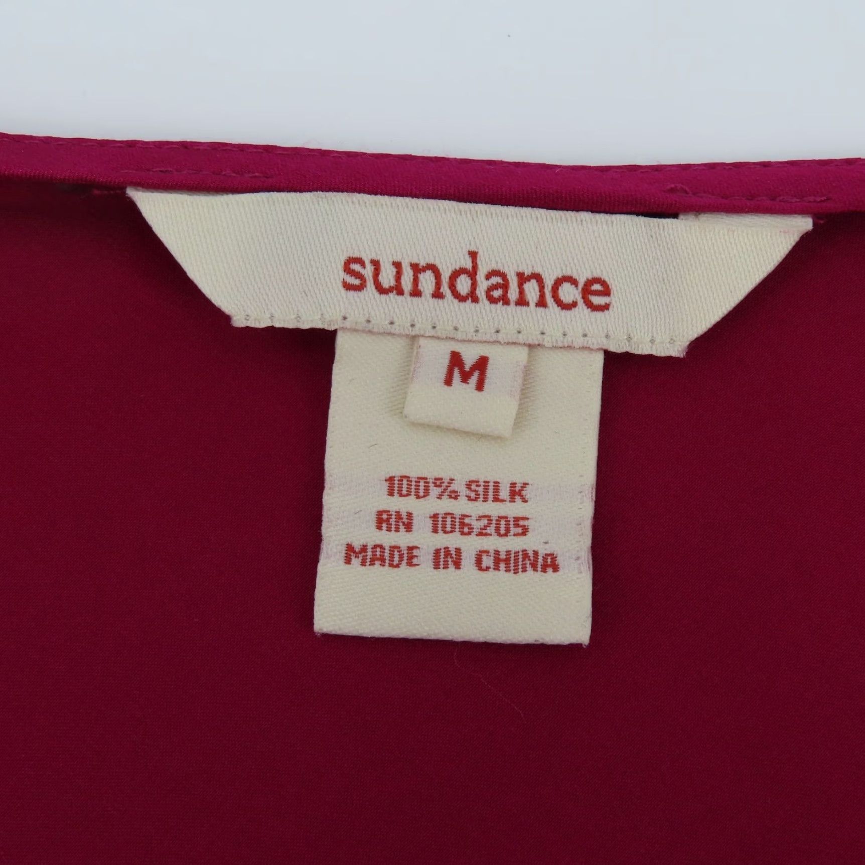 Vintage Sundance Blouse Shirt Solid Pink Silk Long Sleeve Pullover Top Women M Size M / US 6-8 / IT 42-44 - 6 Thumbnail
