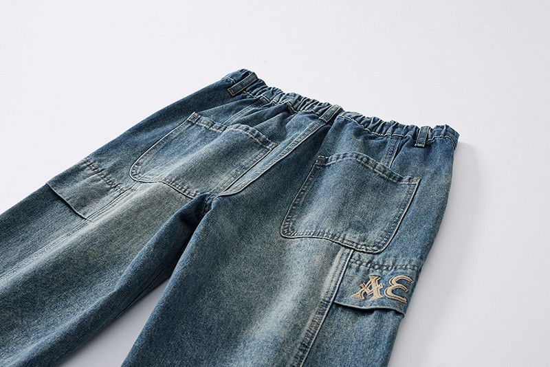 Jean American classic retro blue jeans for men Size US 32 / EU 48 - 3 Thumbnail