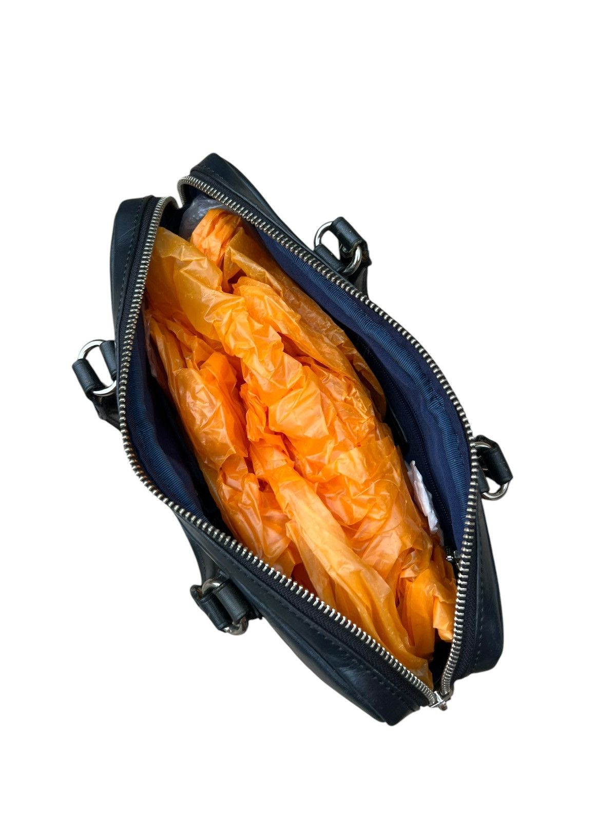 Kiefer neu Japan Distress Scratches Patina Leather Mini Bag