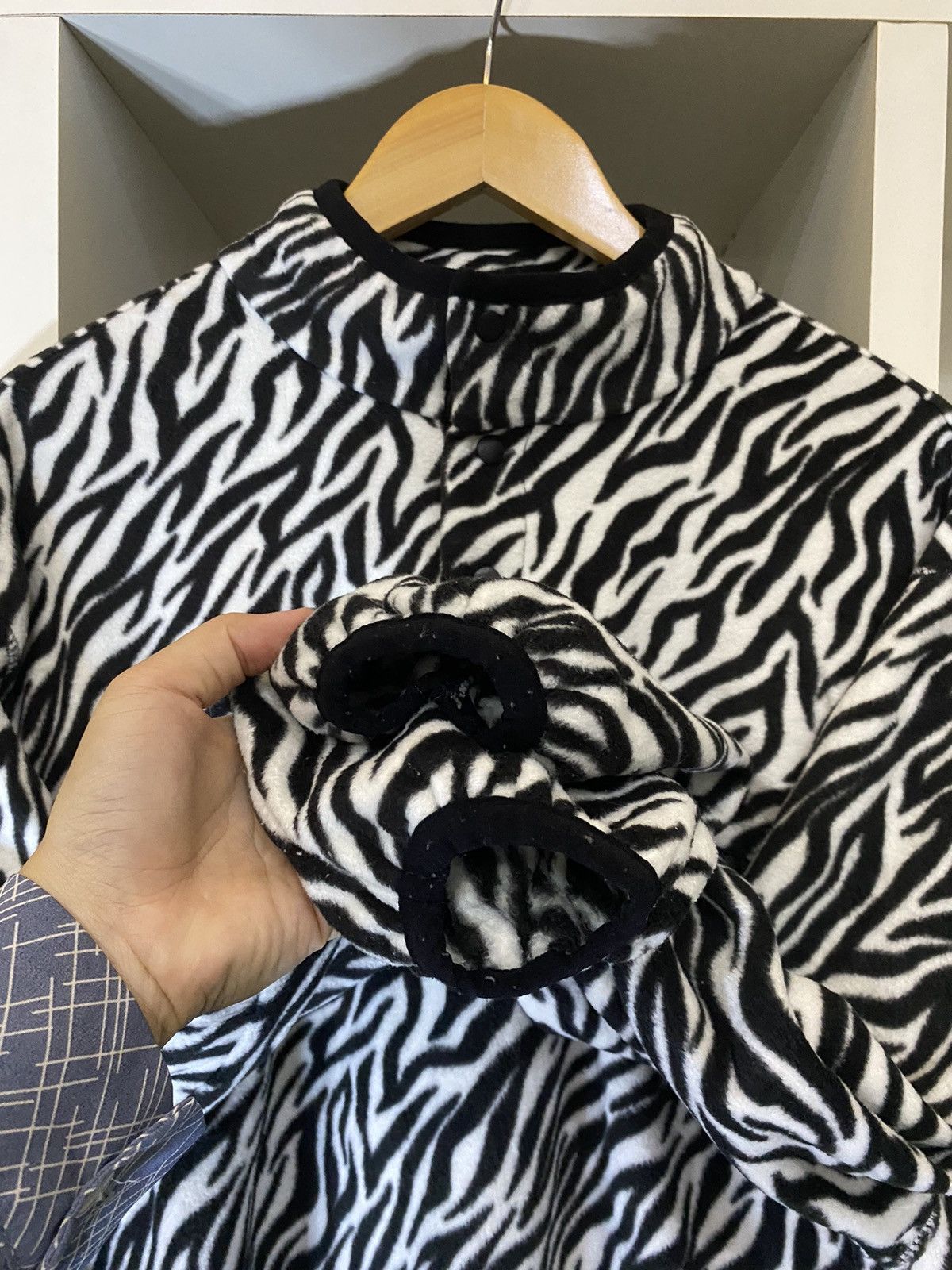 Japanese Brand Wego printed Fleece Wear Size US M / EU 48-50 / 2 - 8 Thumbnail