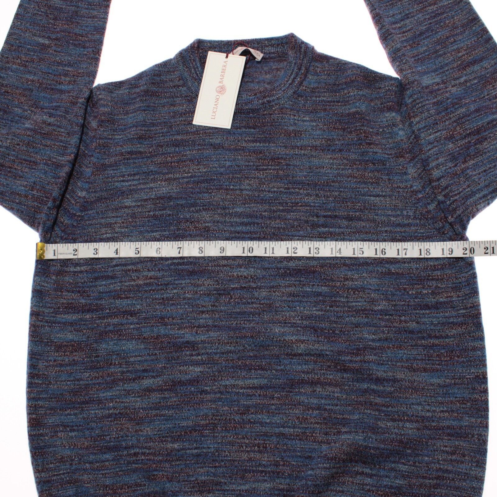 Luciano Barbera Luciano Barbera Sweater Size US M in Blue Size US M / EU 48-50 / 2 - 4 Thumbnail