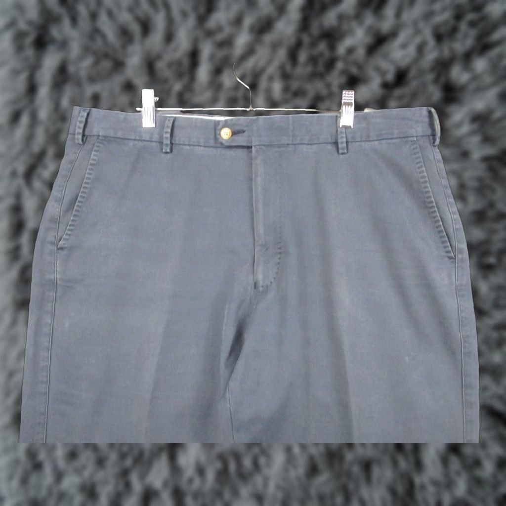 Peter Millar VINTAGE Peter Millar Pants Mens 38 Chino Flat Front Twill Blue Slacks Golf Casual 34 In Straight Mens 40 Waist Zip Front Size US 38 / EU 54 - 1 Thumbnail