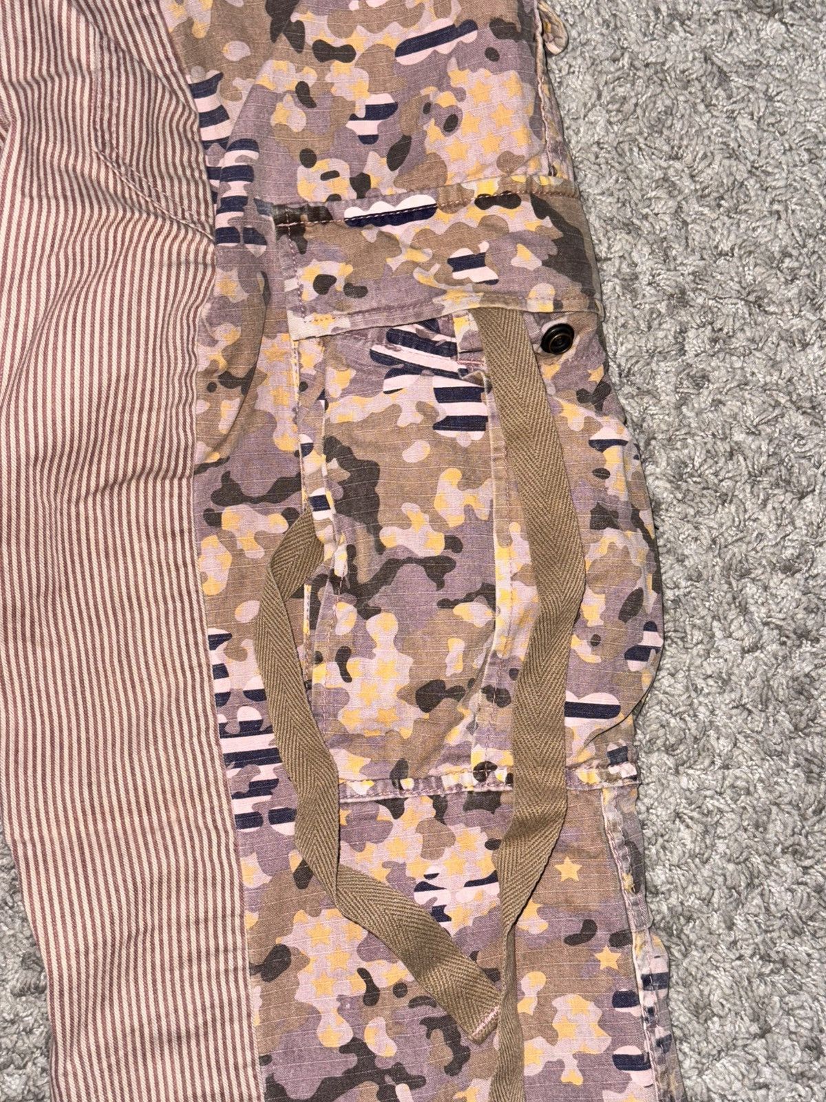 Maison MIHARA YASUHIRO Rare Miharayasuhiro cropped cargos Size US 32 / EU 48 - 5 Thumbnail