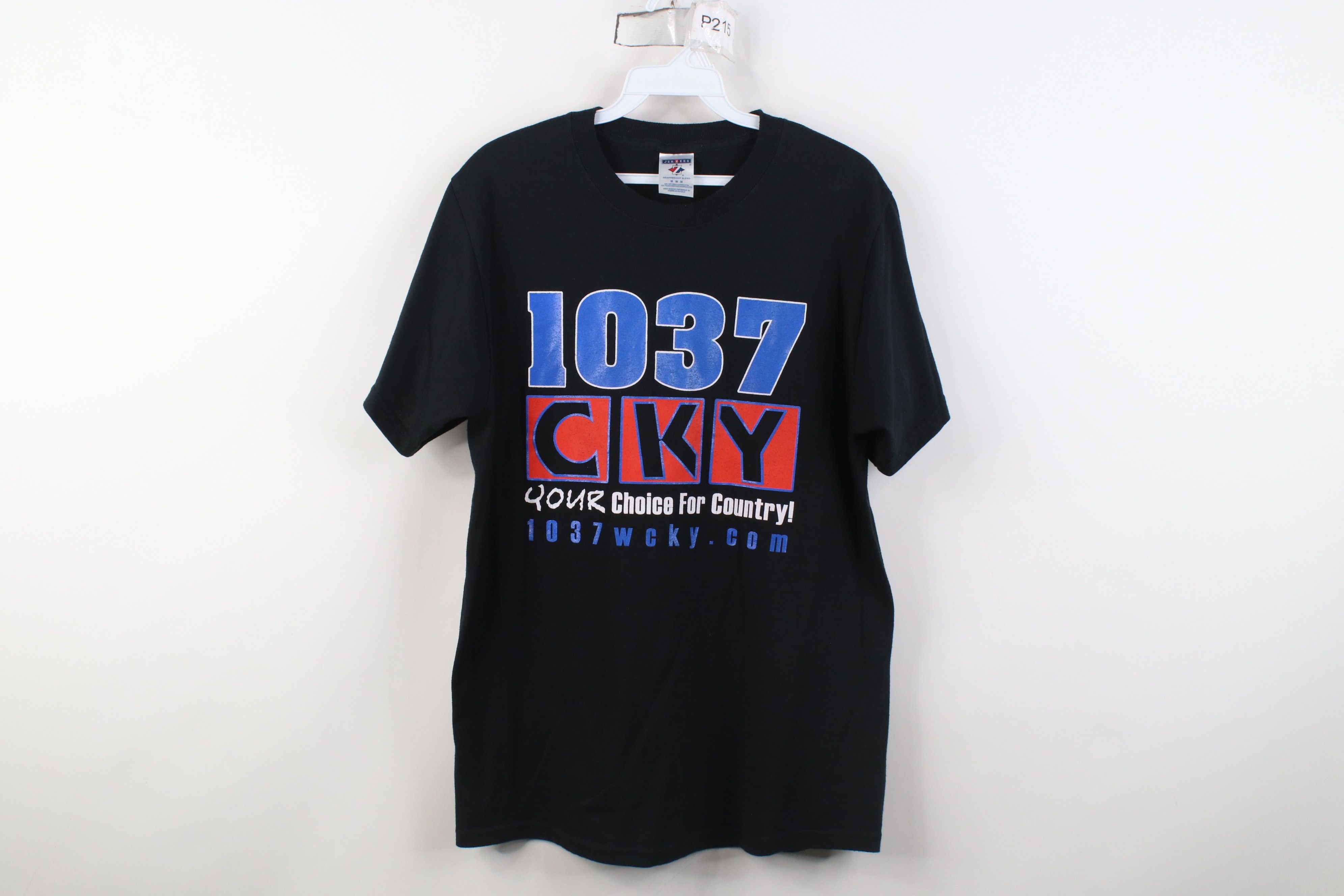 Vintage Vintage Y2K 1037 WCKY Radio Station Country Music T-Shirt Size US M / EU 48-50 / 2 - 1 Thumbnail