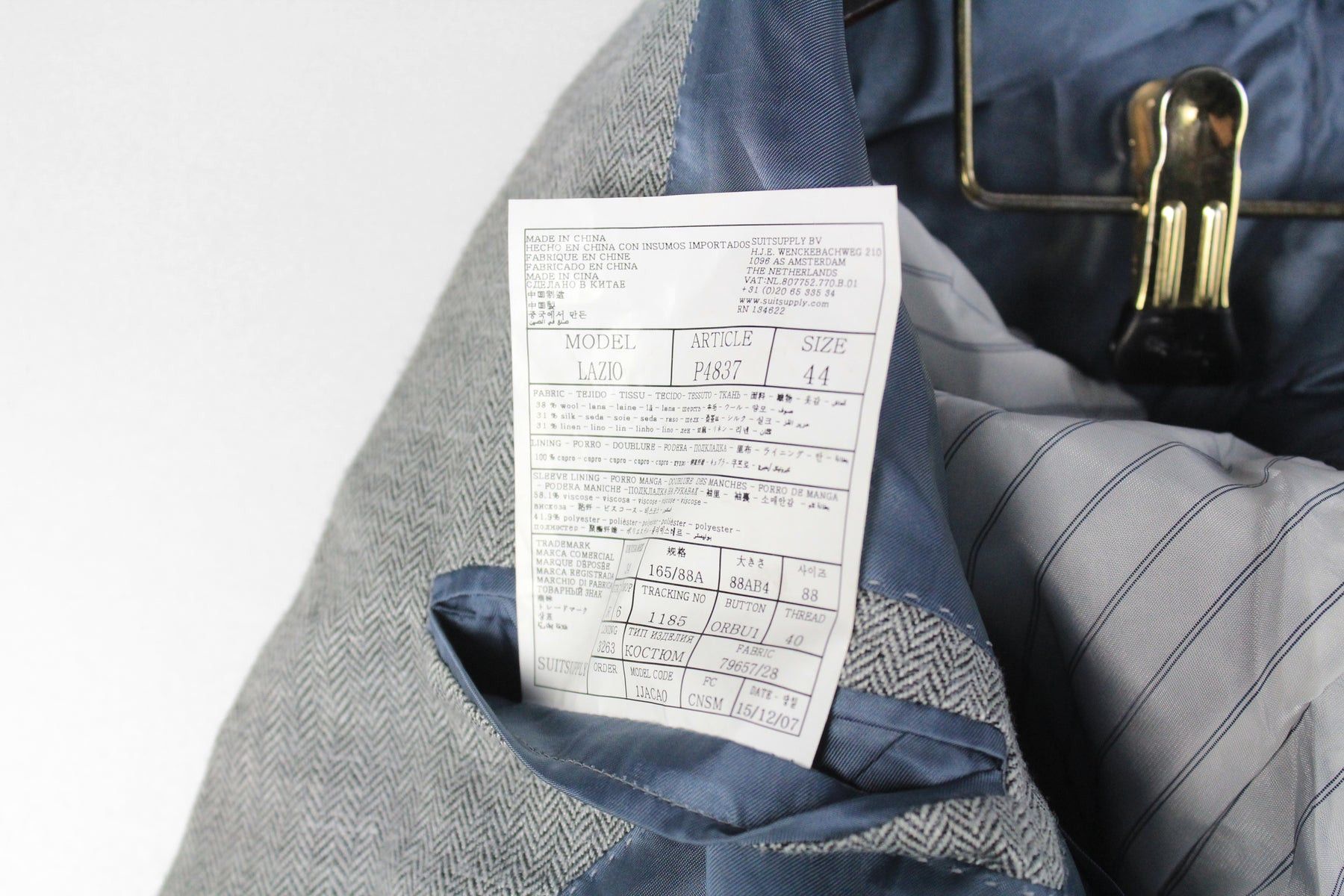 Suitsupply Suitsupply Lazio Blazer 44 Size 44R - 7 Thumbnail