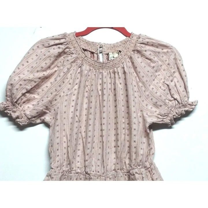 Designer Universal Thread Jumpsuit Womens XS/S LINEN BLEND beige ball Size 30" / US 8 / IT 44 - 3 Thumbnail